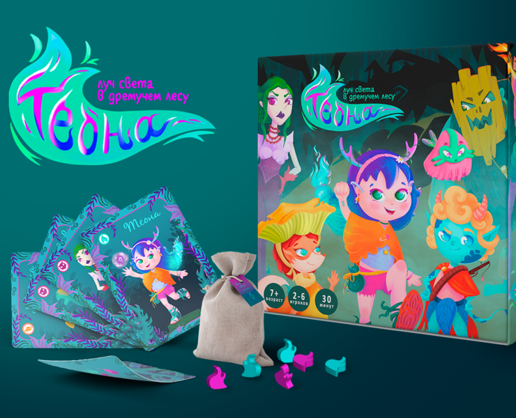 Иллюстрации к настольной игре на Dprofile