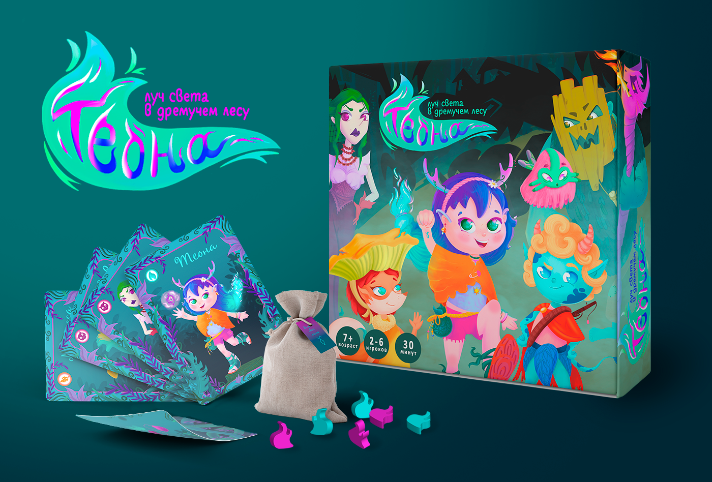 Иллюстрации к настольной игре — Изображение №1 — Иллюстрация на Dprofile