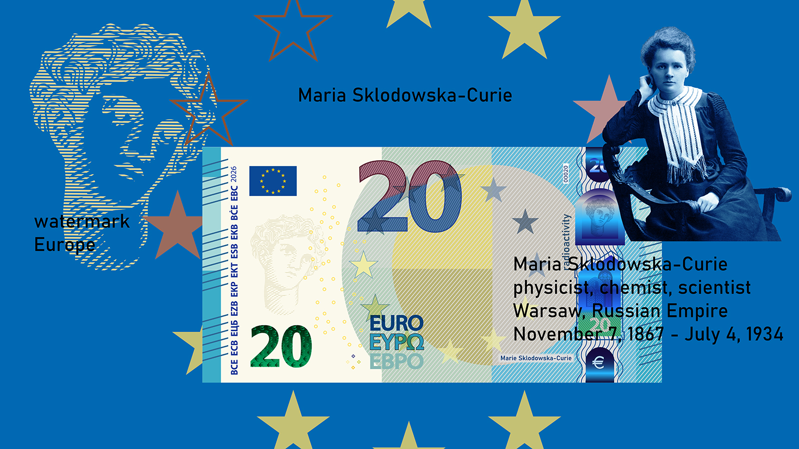 Векторный проект евро банкнот 2026 г — Изображение №3 — Иллюстрация на Dprofile