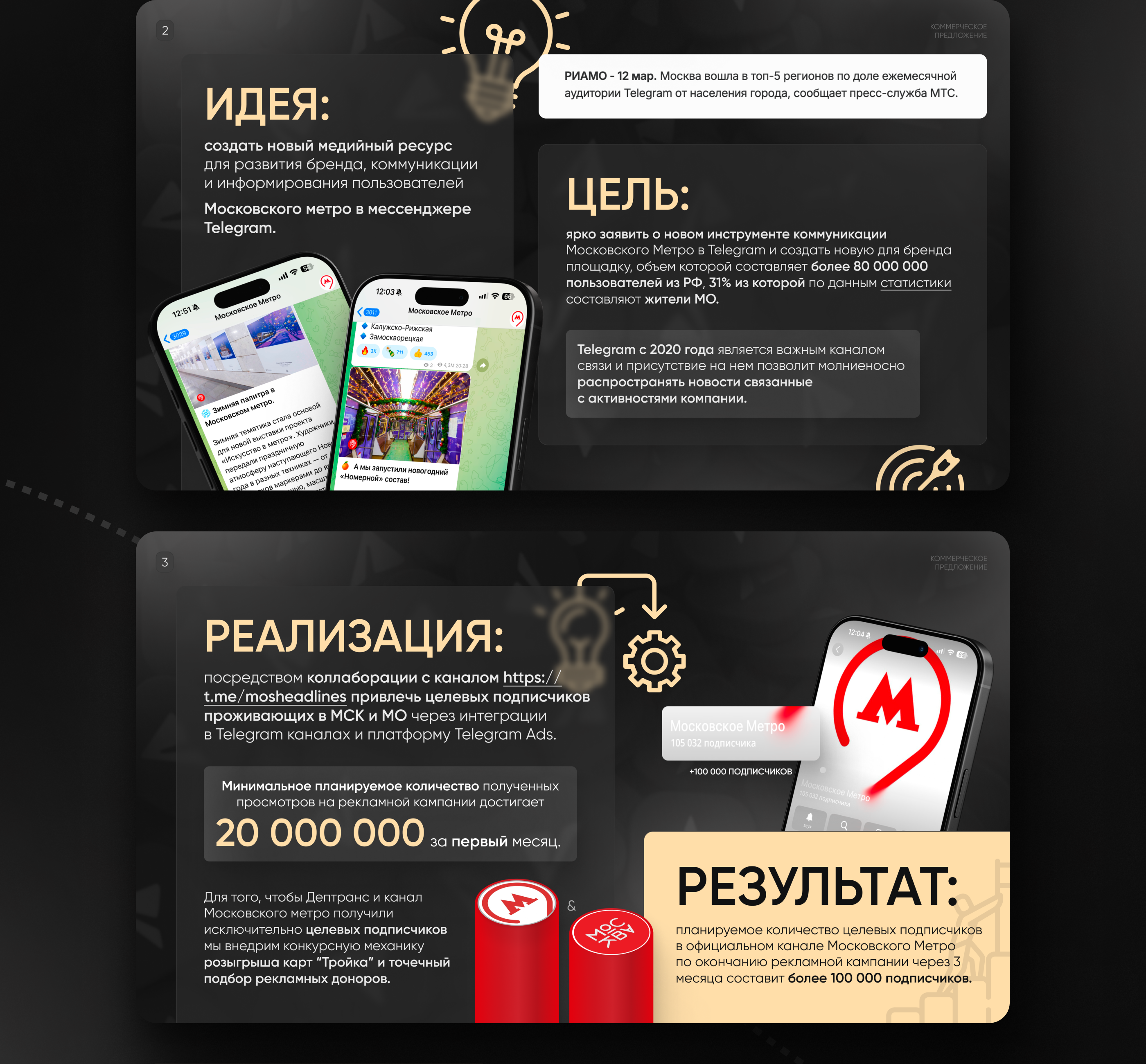 Презентация коммерческое предложение | Presentation kp — Изображение №3 — Графика, Маркетинг на Dprofile