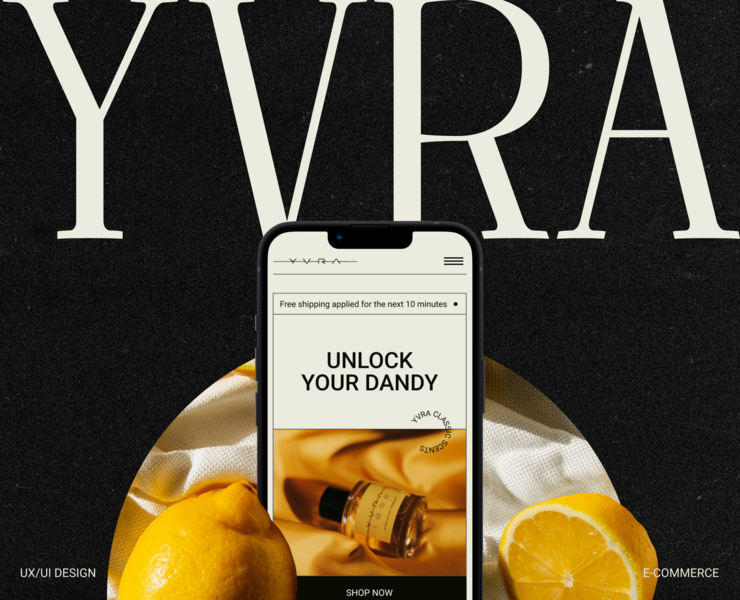 YVRA 1958 | Интернет-магазин. Редизайн на Dprofile