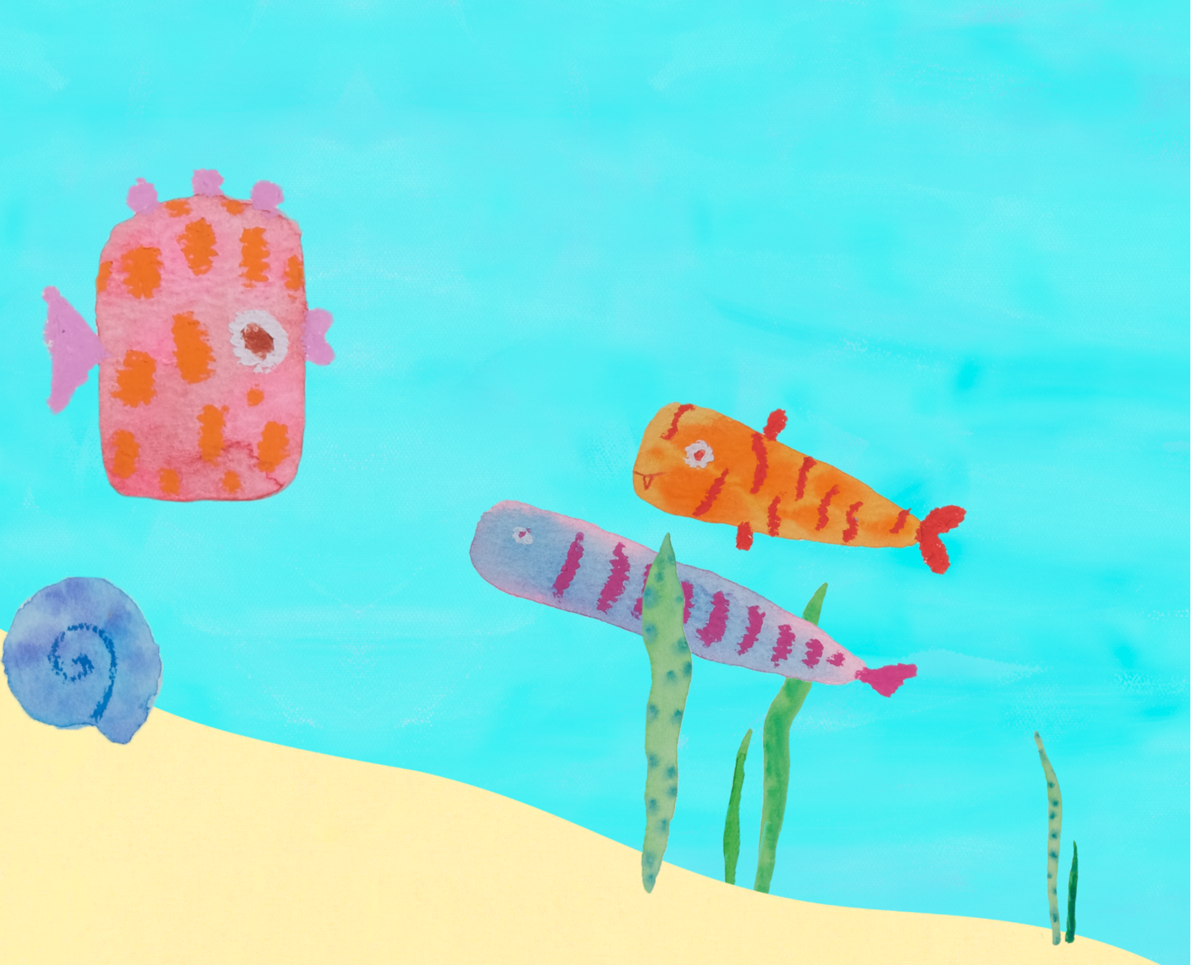 Fish – анимация рыбок с геймификацией — Иллюстрация, Анимация на Dprofile