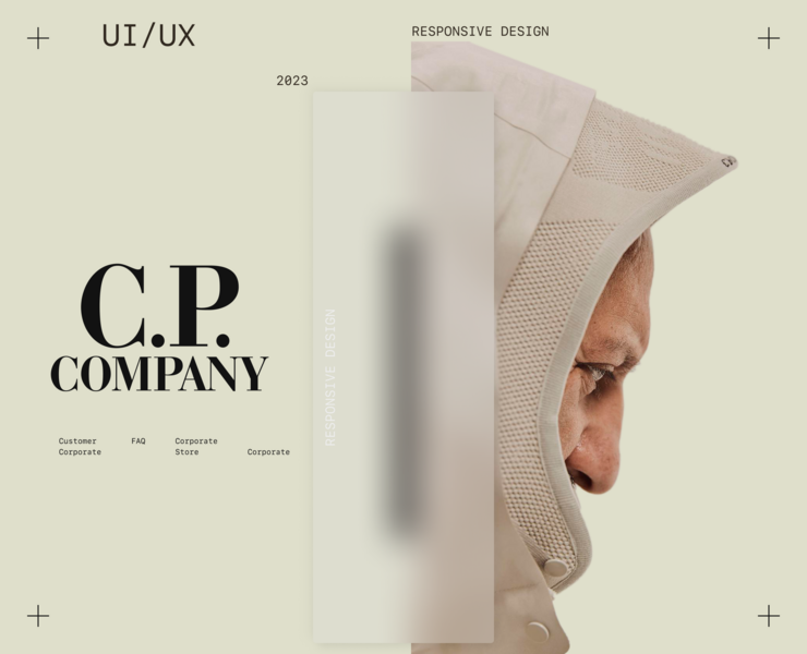 C.P. COMPANY | E-commerce | Website concept — Интерфейсы на Dprofile