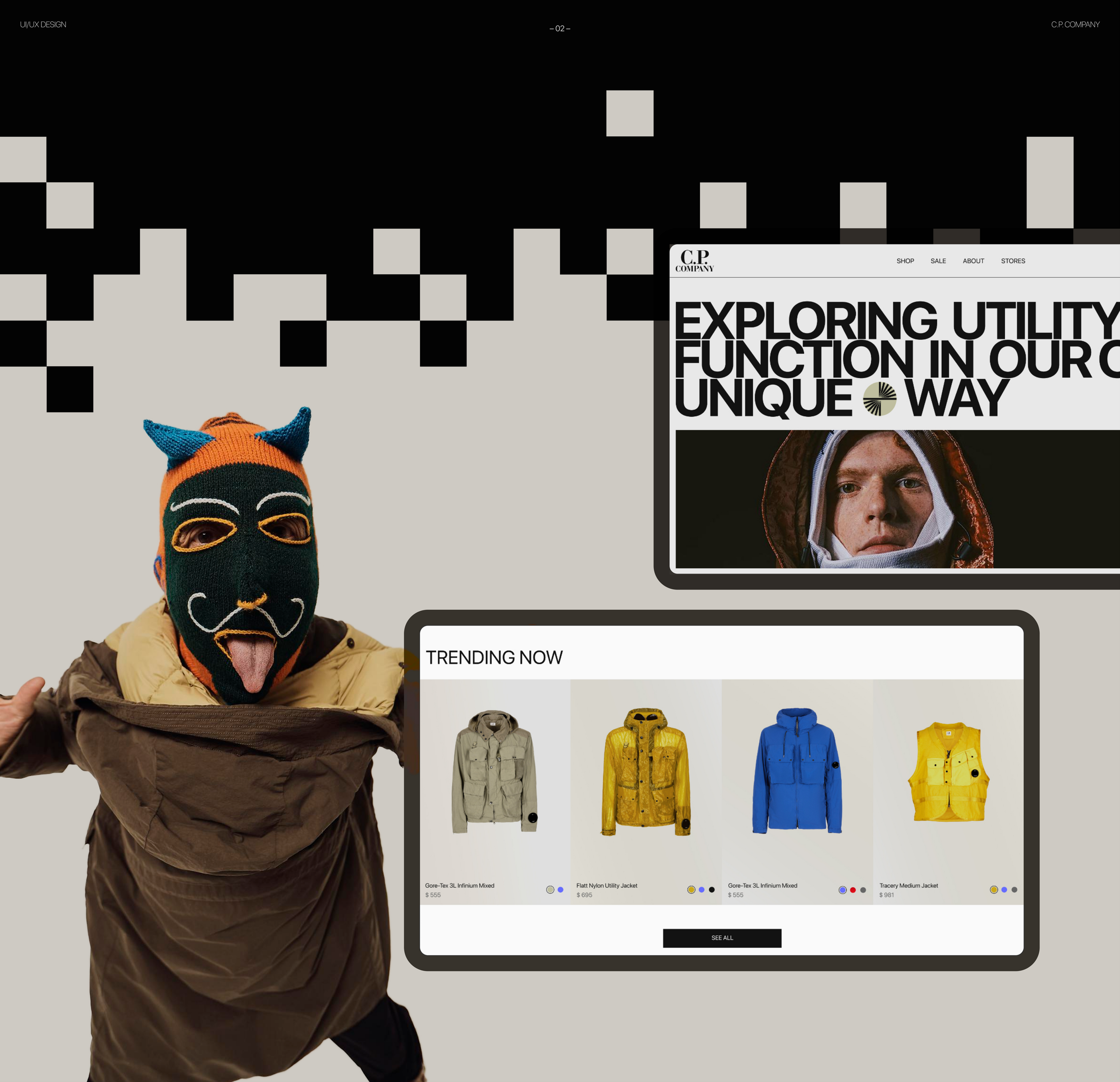 C.P. COMPANY | E-commerce | Website concept — Изображение №2 — Интерфейсы на Dprofile