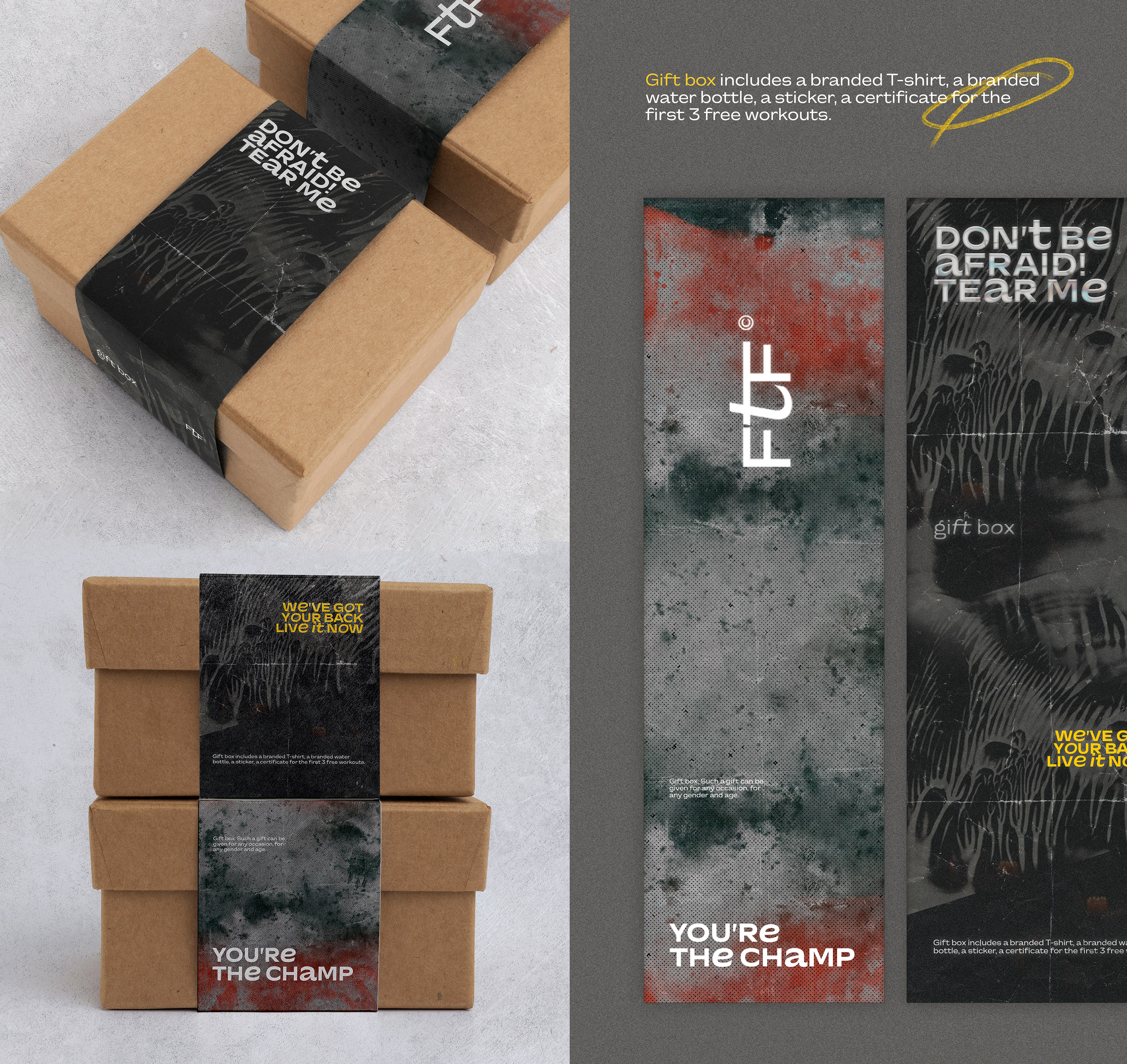 FtF - feel the fear I branding — Изображение №5 — Брендинг, Графика на Dprofile