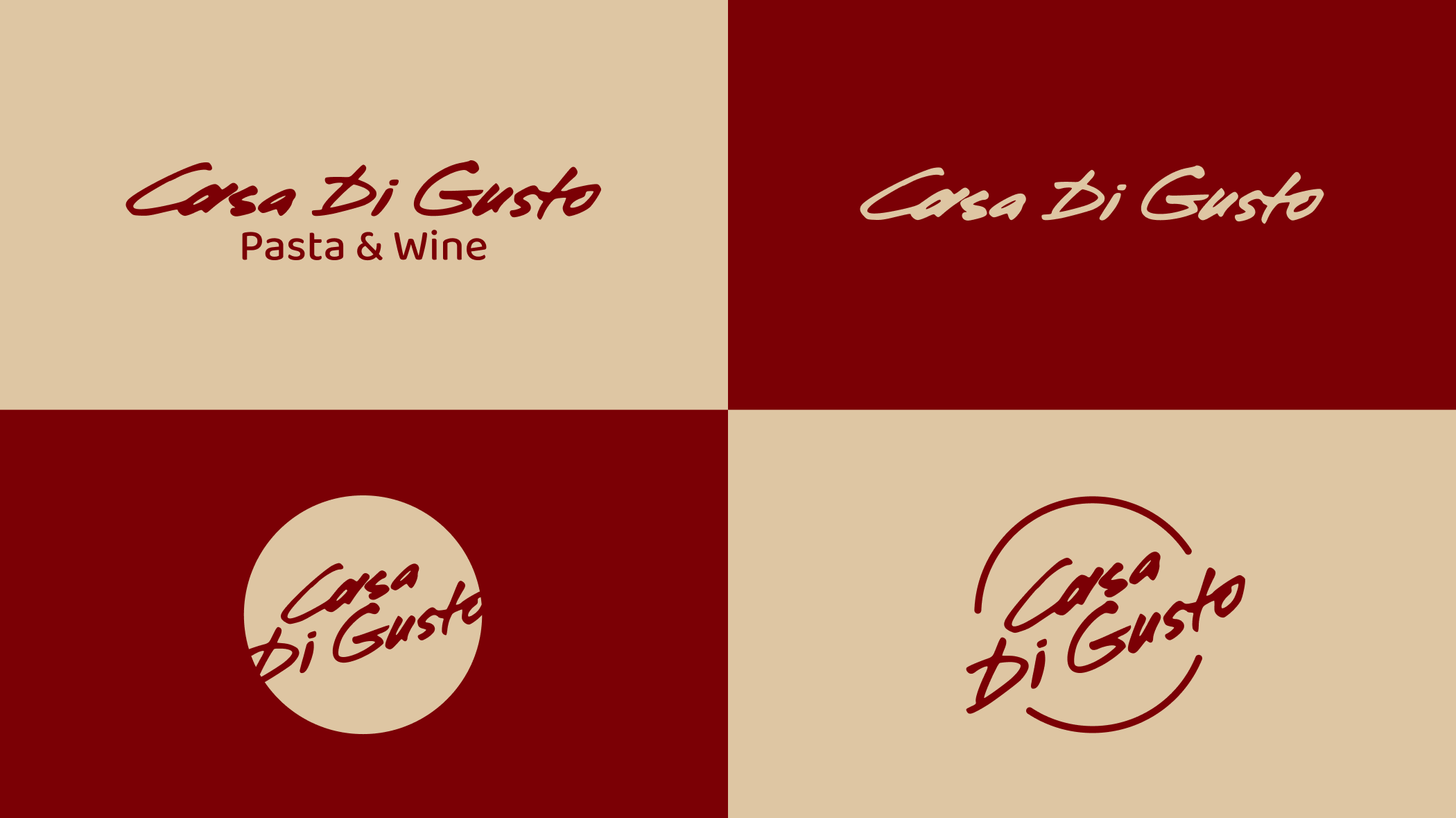 Casa di Gusto | Брендинг и мерч — Изображение №3 — Брендинг на Dprofile