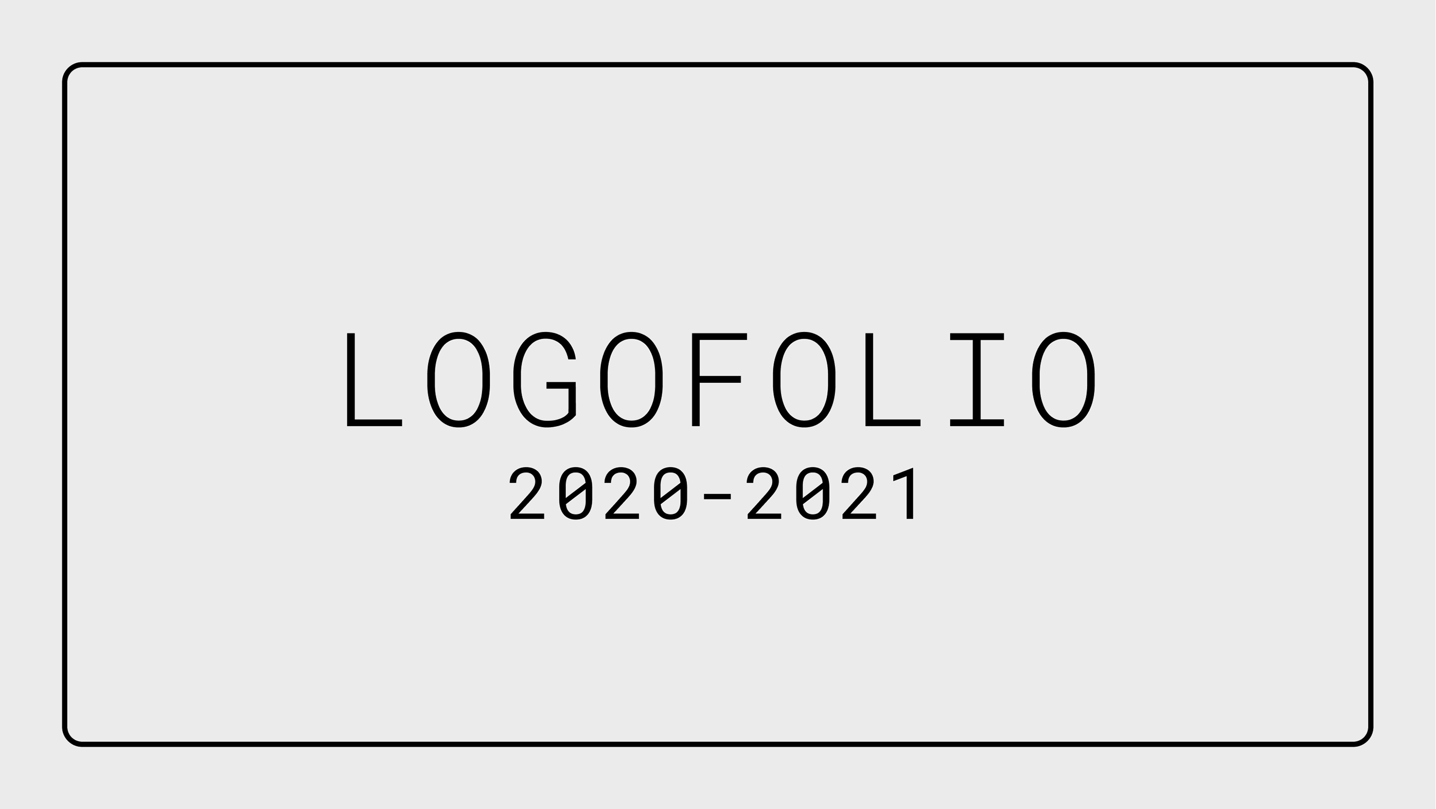 Логофолио 2020-2021 — Изображение №1 — Брендинг на Dprofile