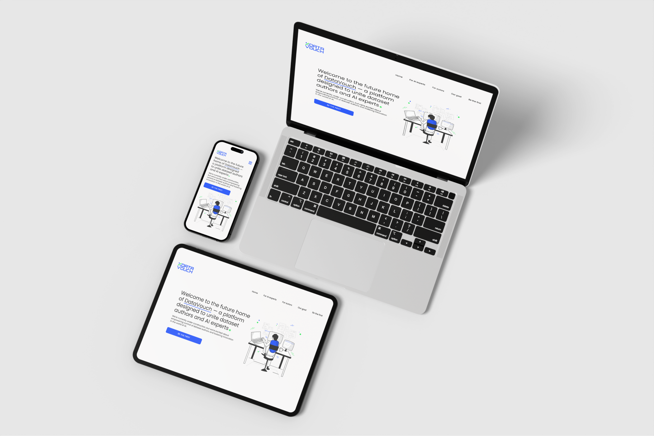 DataVouch | Визуальный стиль и веб-дизайн — Изображение №4 — Интерфейсы, Брендинг на Dprofile