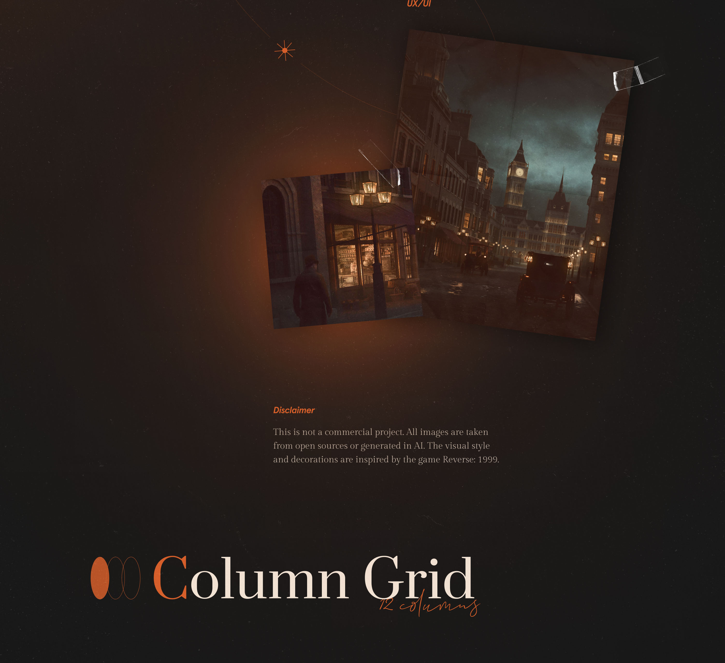 «VICTORIAN» • Landing Page — Изображение №4 — Интерфейсы, Брендинг на Dprofile