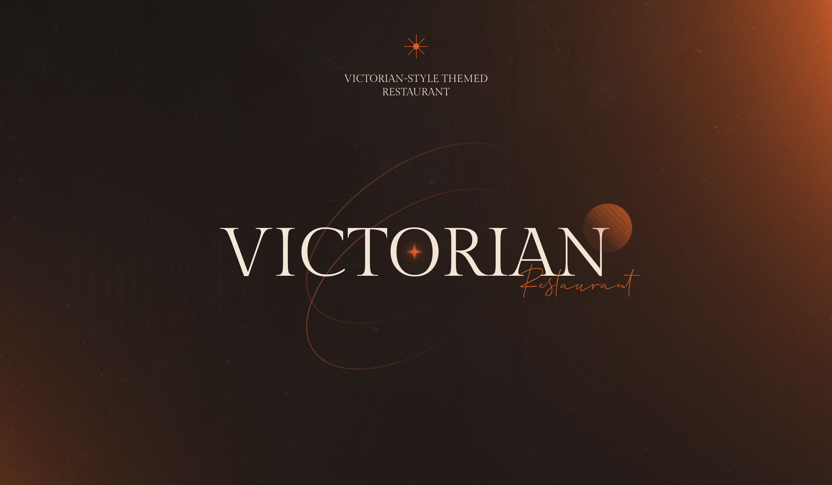 «VICTORIAN» • Landing Page — Изображение №1 — Интерфейсы, Брендинг на Dprofile
