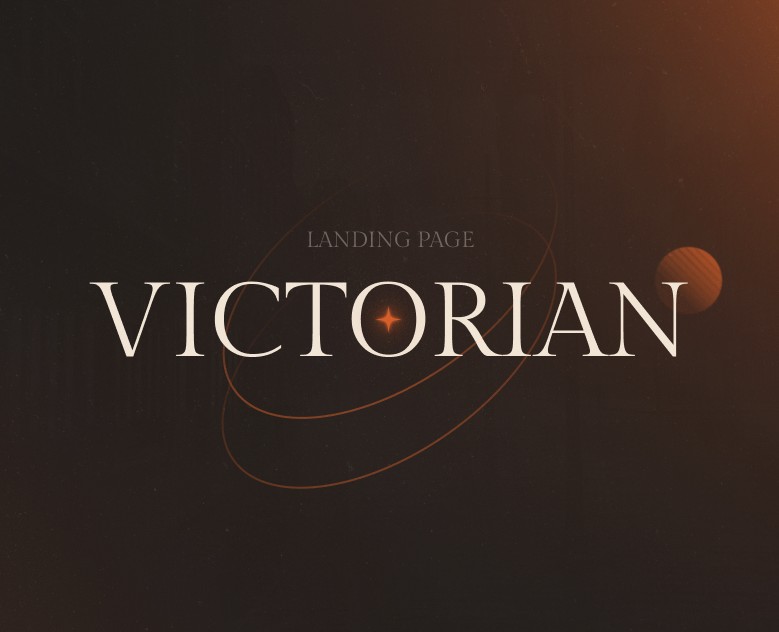 «VICTORIAN» • Landing Page — Интерфейсы, Брендинг на Dprofile