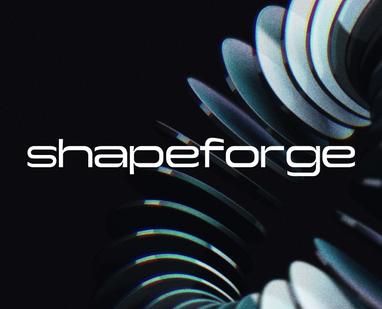 shapeforge • Landing Page — Интерфейсы на Dprofile