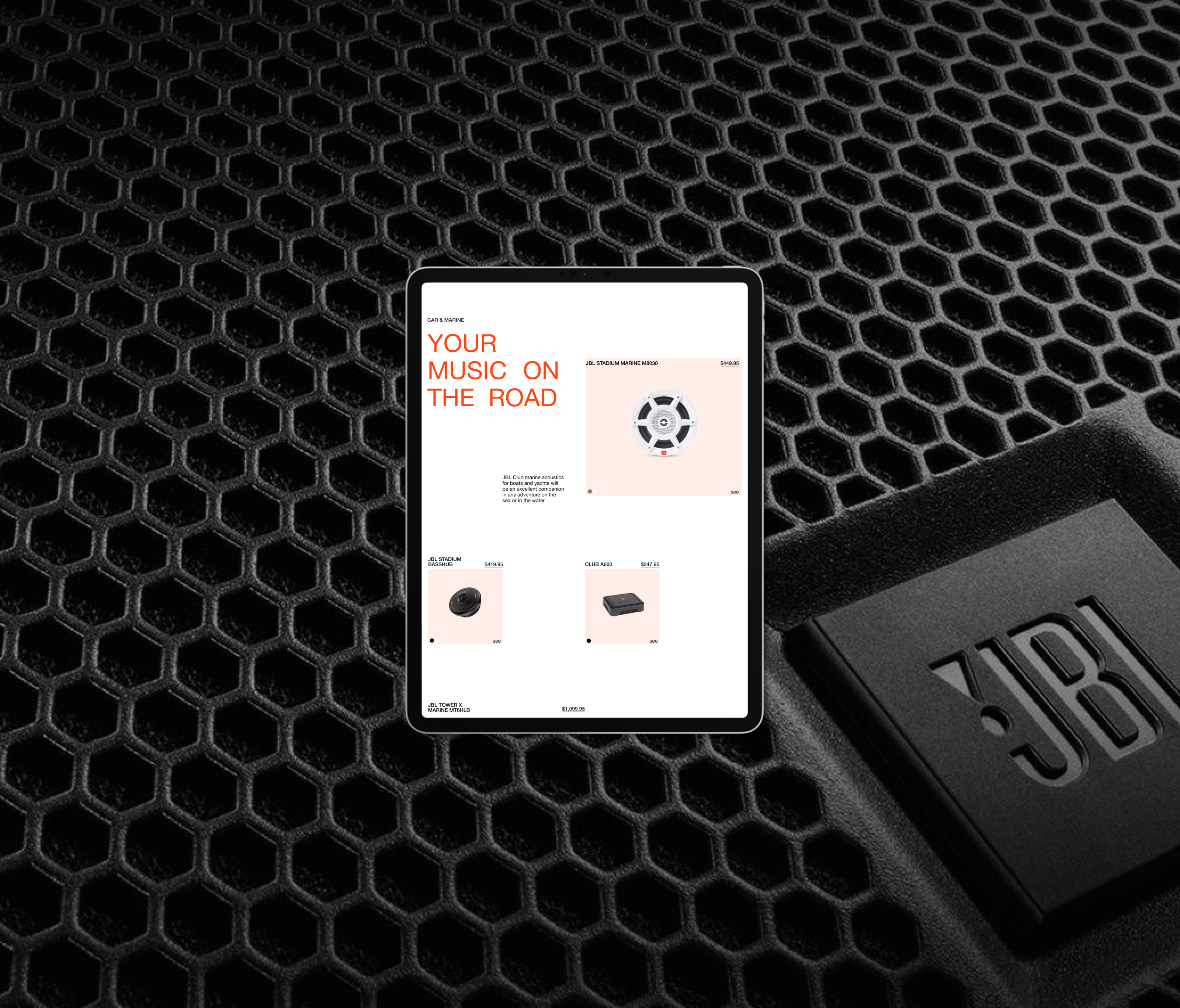 Jbl - Ecommerce redesign — Изображение №3 — Интерфейсы на Dprofile