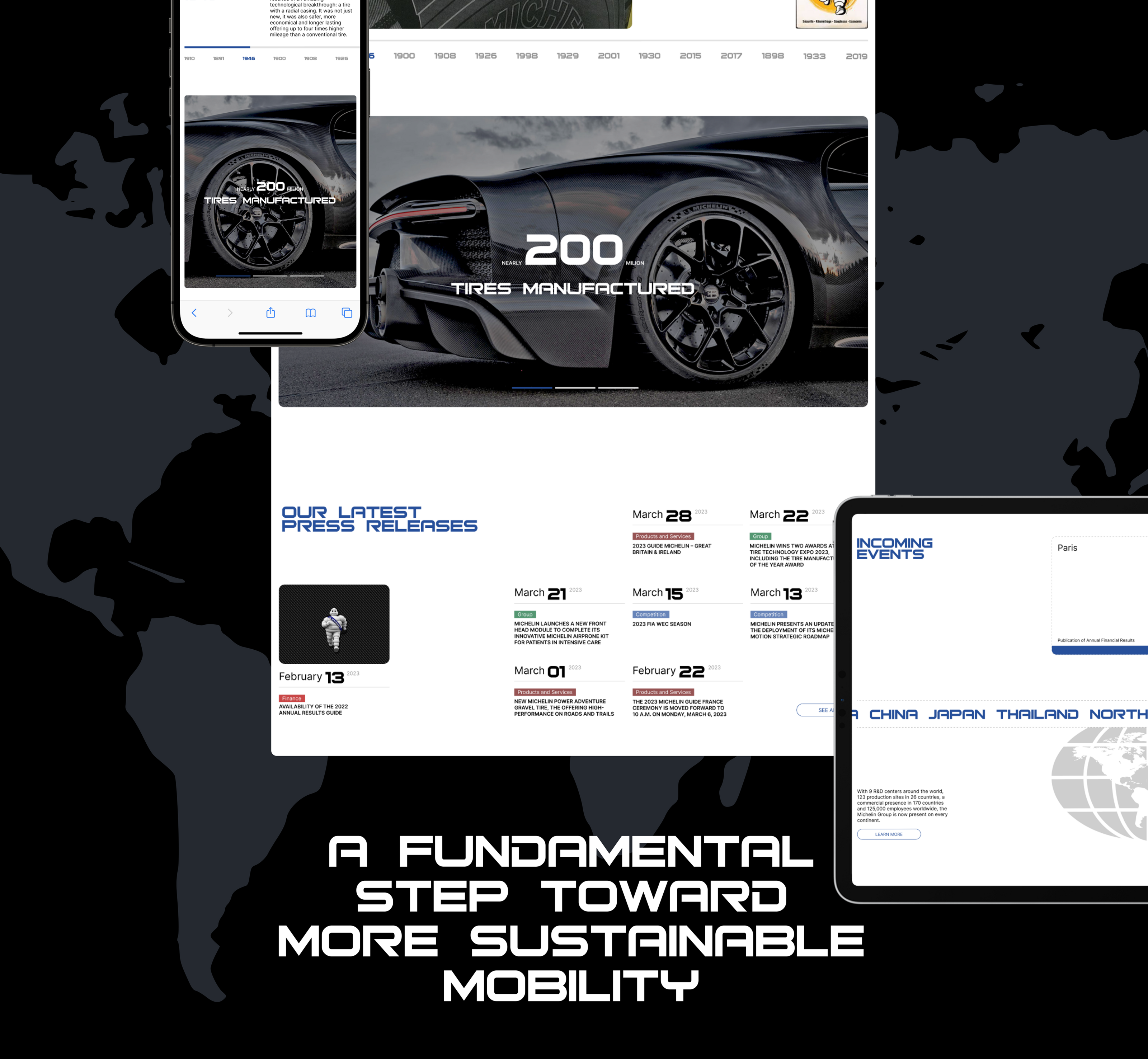Michelin Corporate website — Изображение №14 — Интерфейсы на Dprofile
