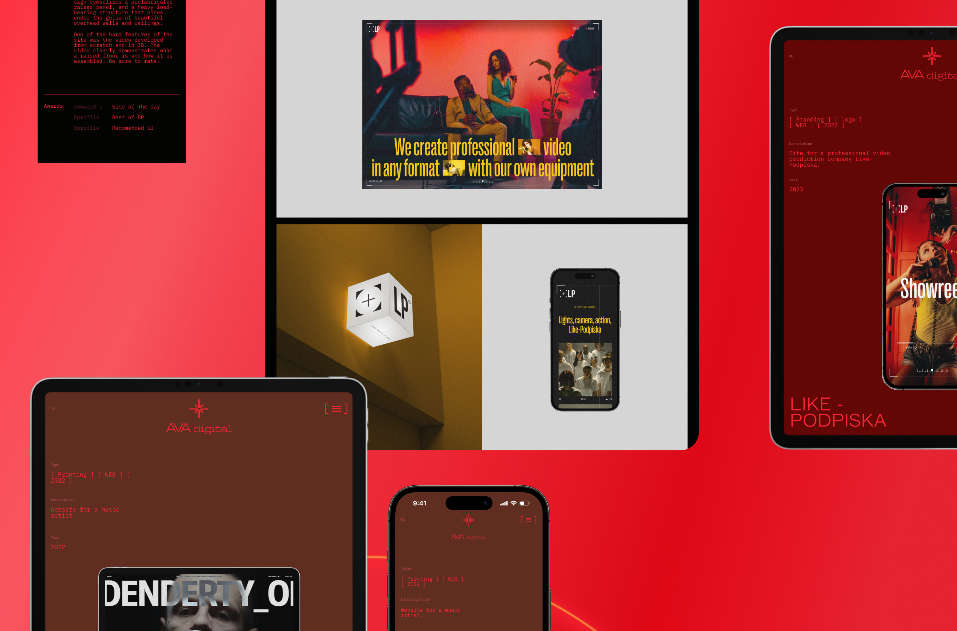 AVA digital - redesign concept website — Изображение №20 — Интерфейсы на Dprofile