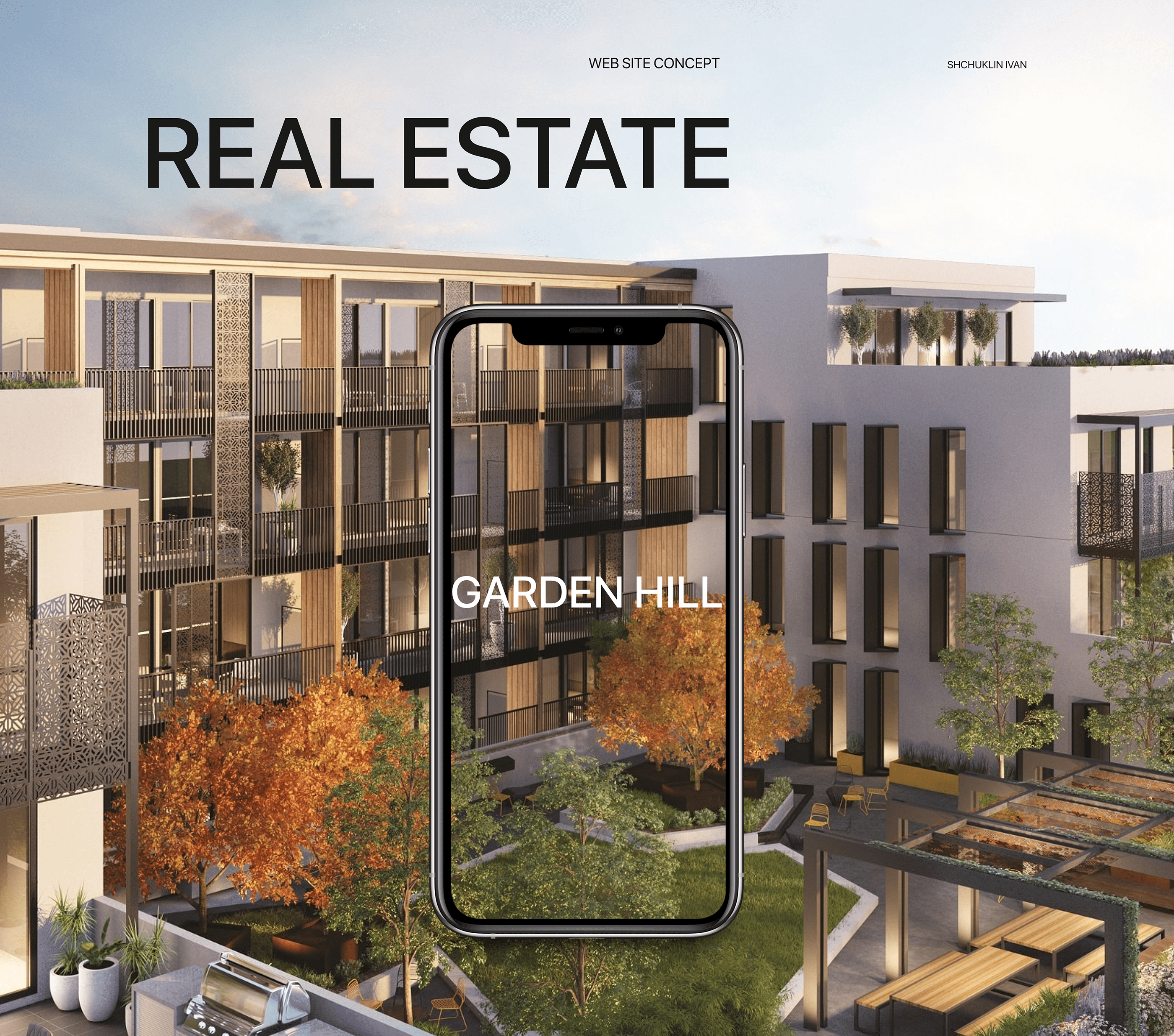 Garden Hill - Premium estate website — Изображение №1 — Интерфейсы на Dprofile