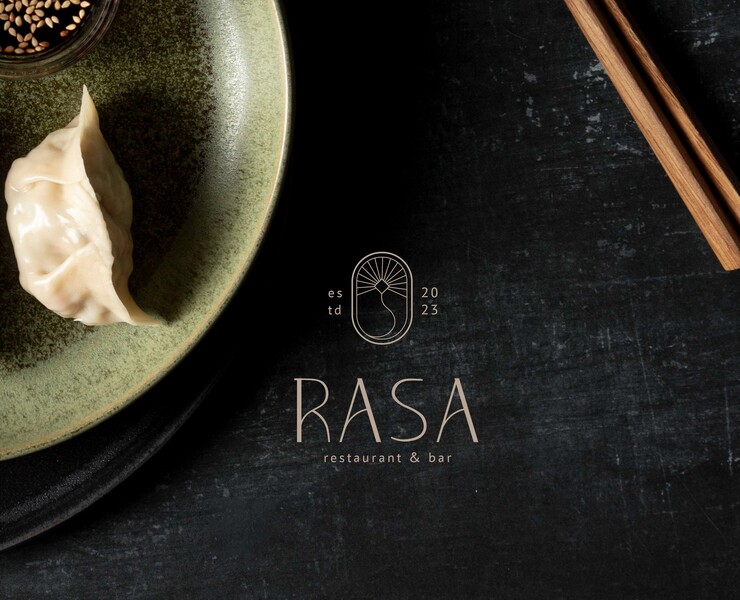 Restaurant Identity | Ресторан паназиатской кухни RASA — Брендинг, Графика на Dprofile