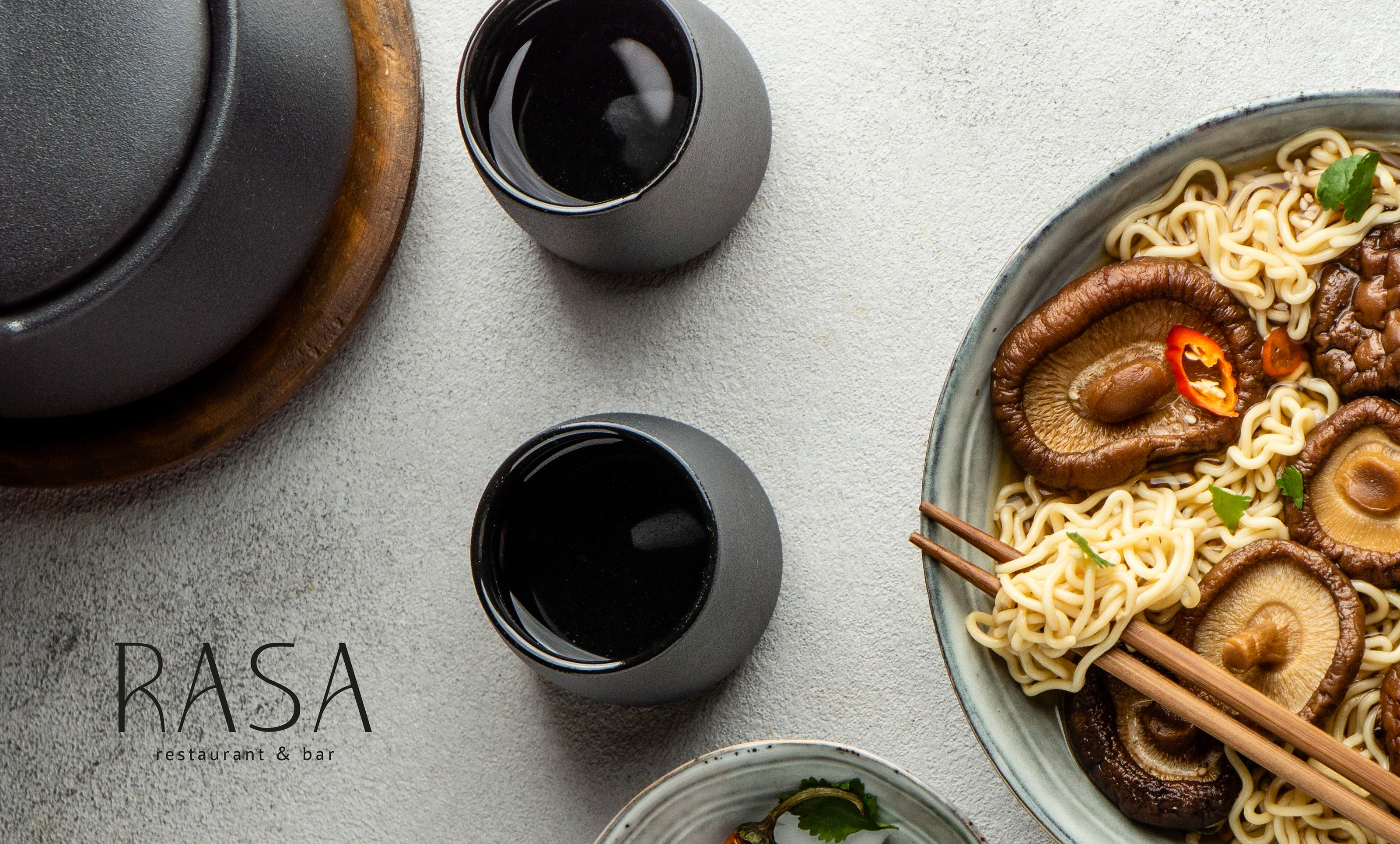 Restaurant Identity | Ресторан паназиатской кухни RASA — Изображение №12 — Брендинг, Графика на Dprofile