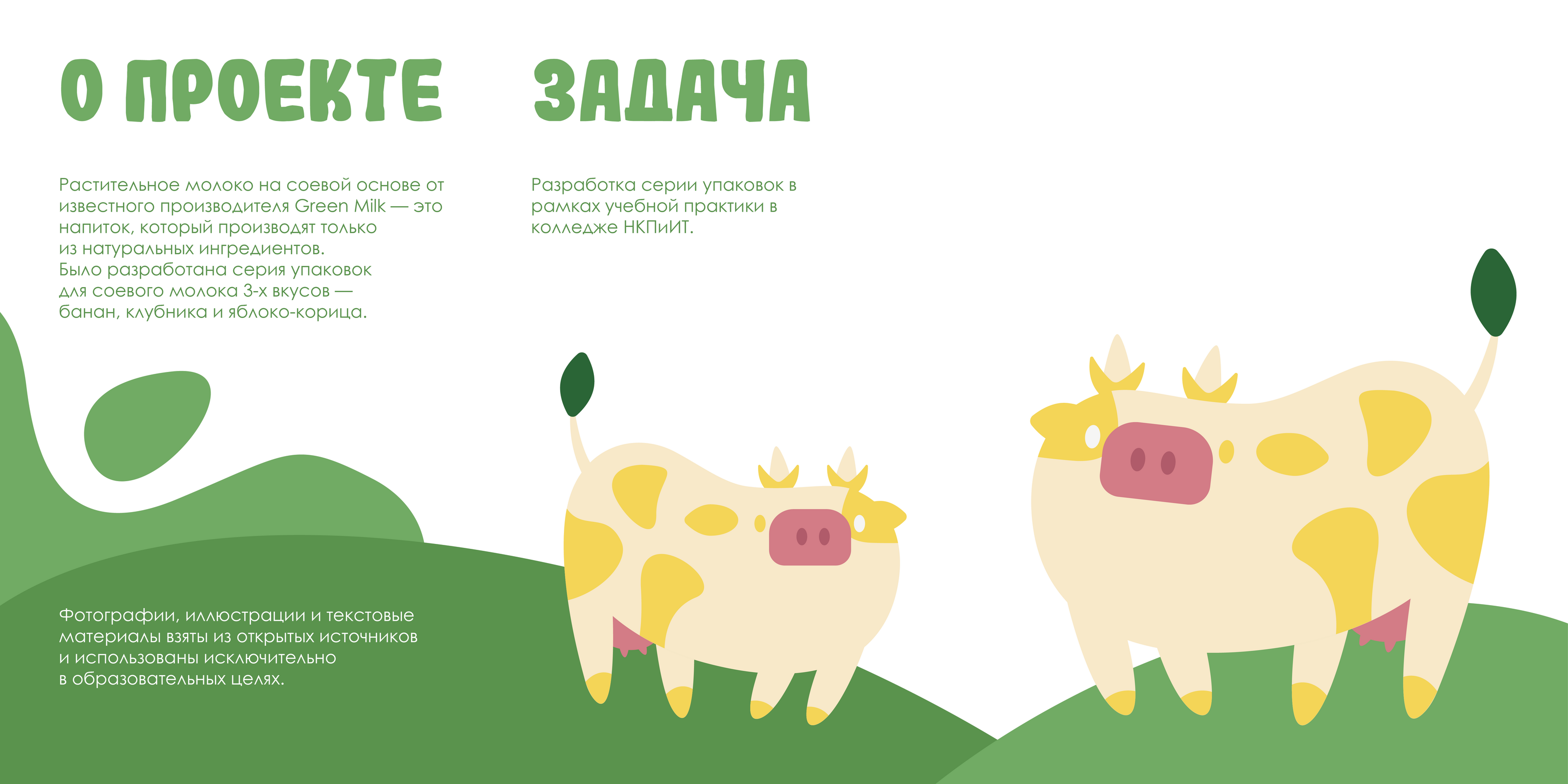 «Green Milk» — дизайн упаковки для растительного молока — Изображение №2 — Брендинг, Графика на Dprofile