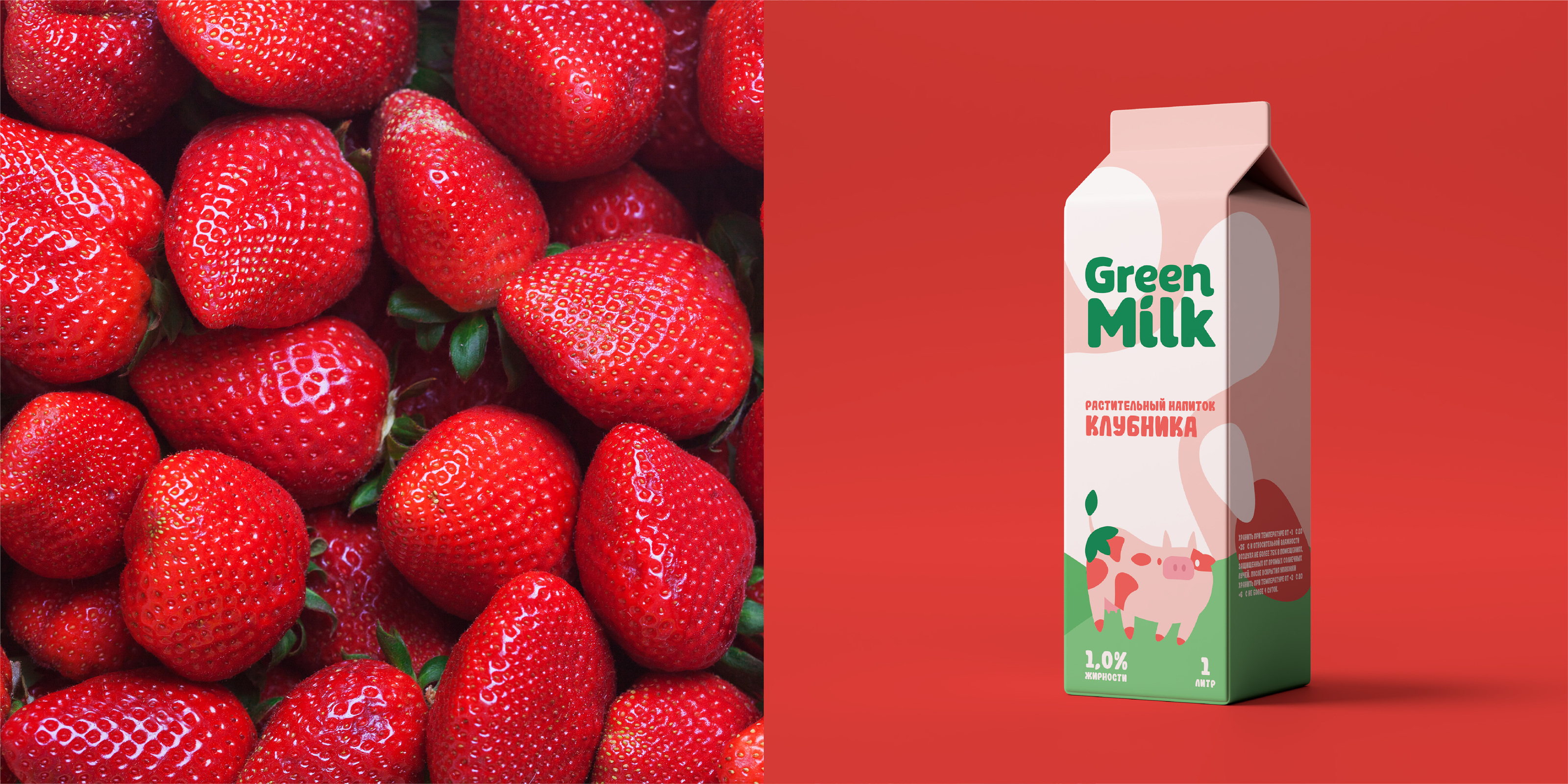 «Green Milk» — дизайн упаковки для растительного молока — Изображение №4 — Брендинг, Графика на Dprofile