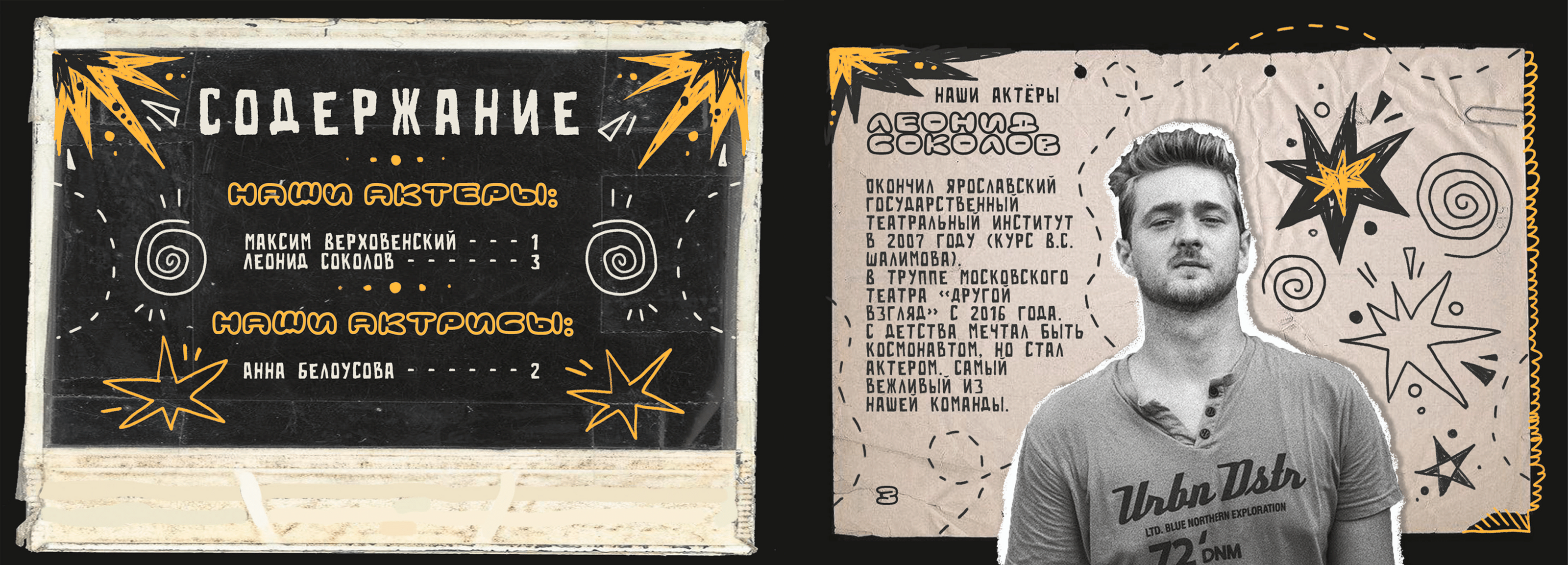 Зин команда театра "Другой Взгляд" — Изображение №3 — Иллюстрация, Графика на Dprofile