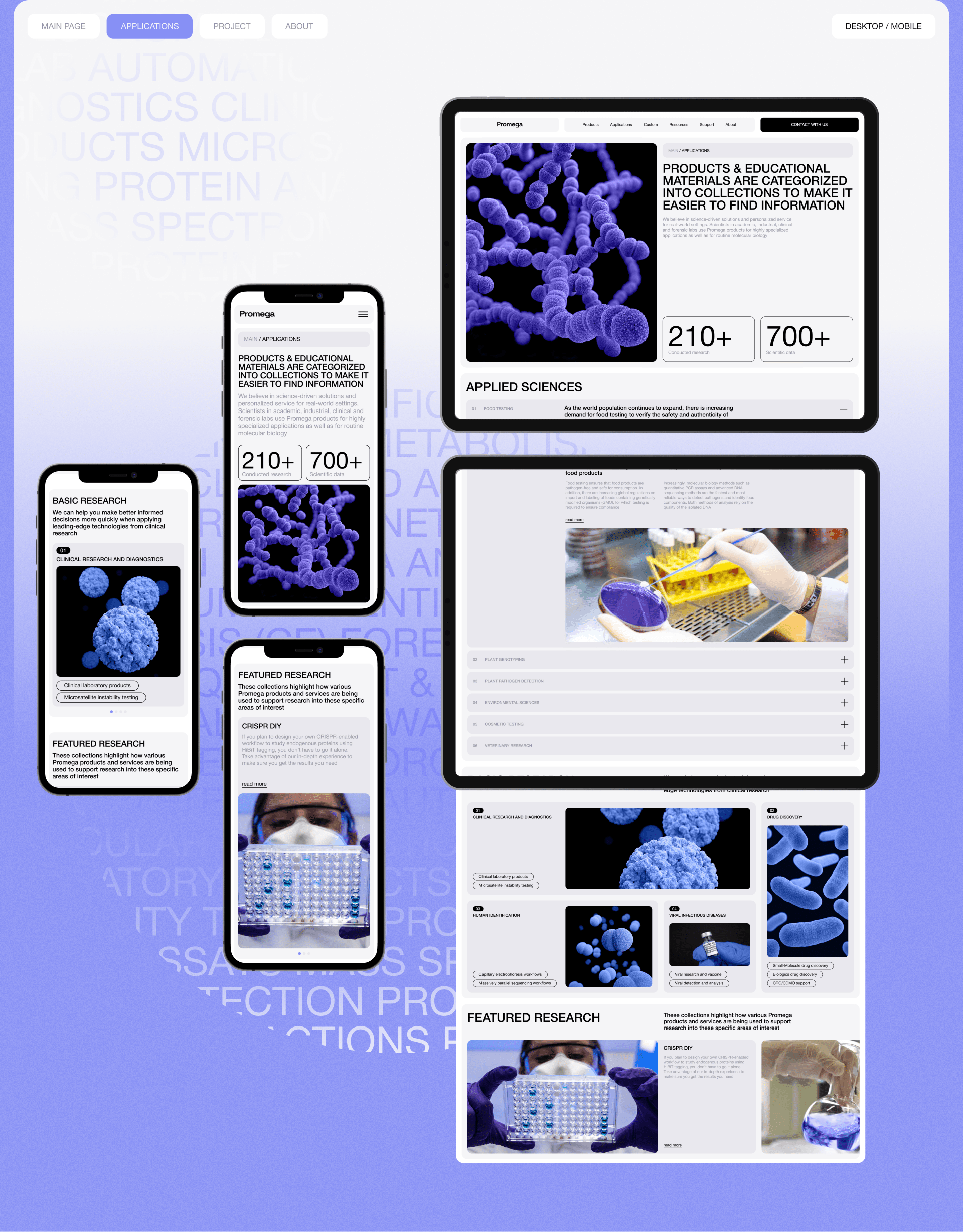 Corporate website redesign — Изображение №6 — Интерфейсы, 3D на Dprofile