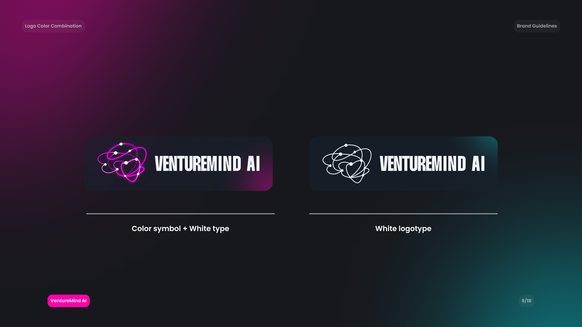 Venture Mind AI — Brand Identity — Изображение №9 — Брендинг на Dprofile