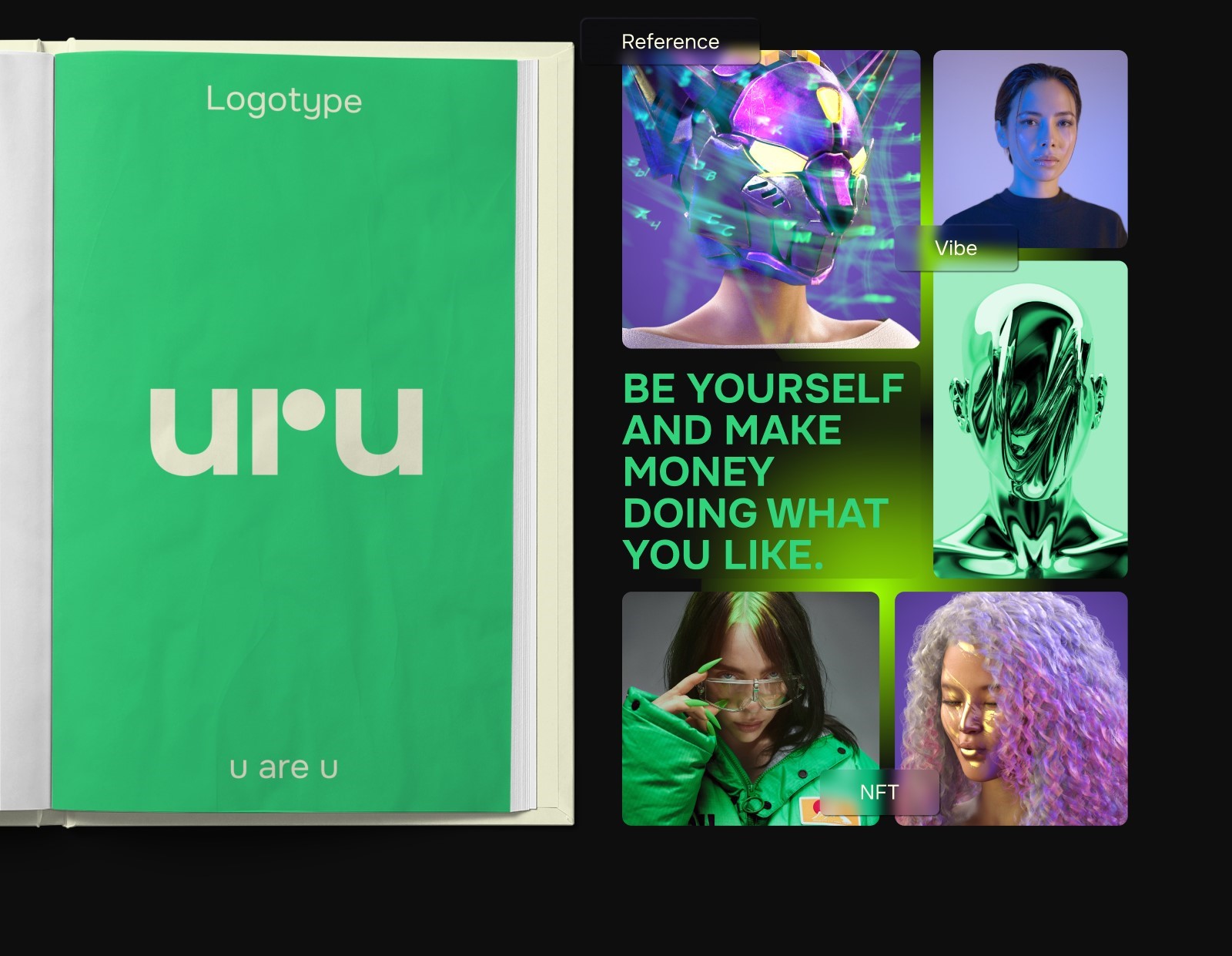 URU brand identity — Изображение №3 — Брендинг, Графика на Dprofile