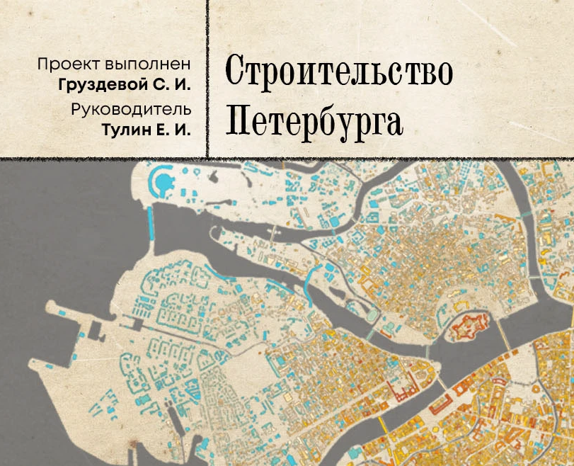 Строительство Санкт-Петербурга — Интерфейсы, Иллюстрация на Dprofile