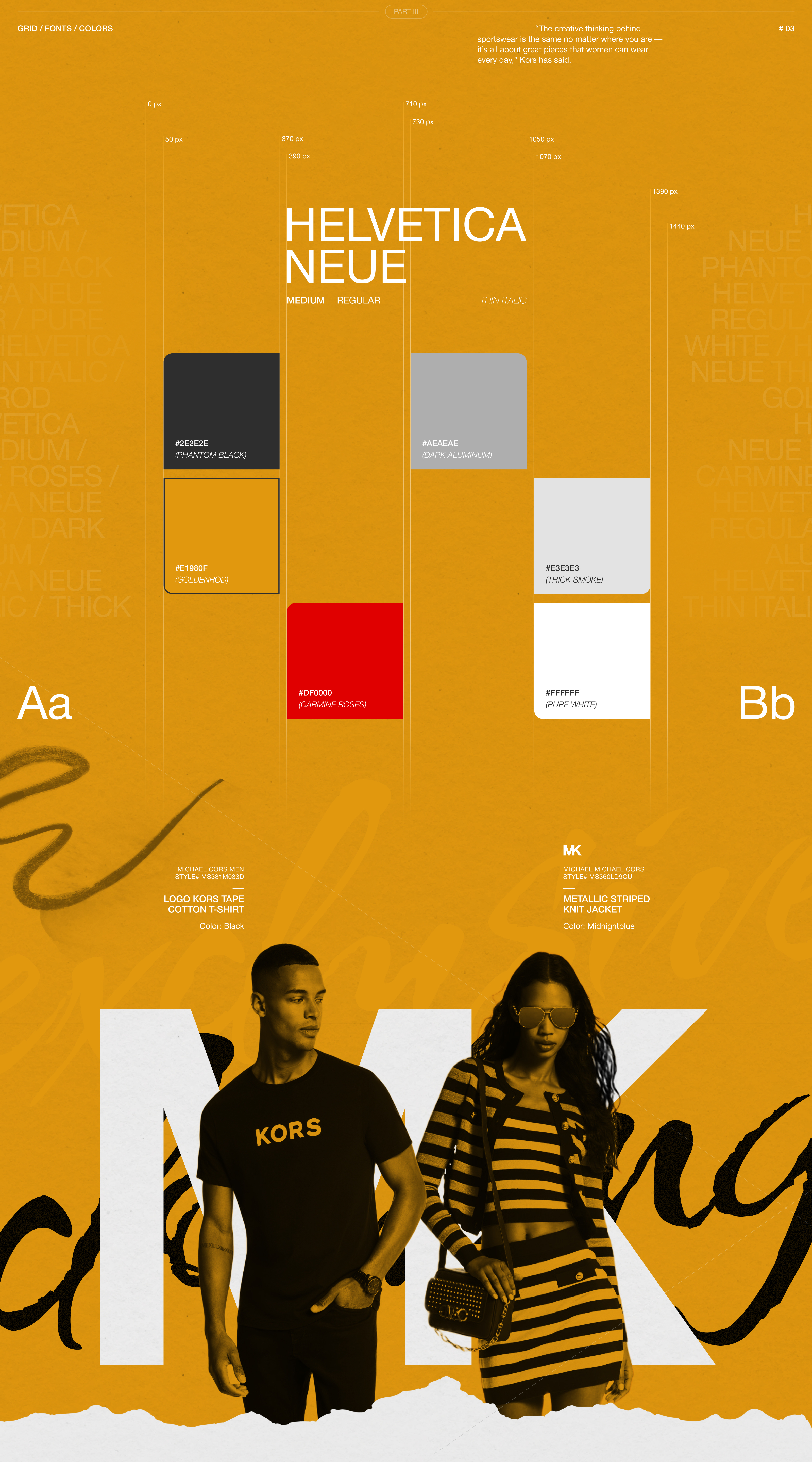 MICHAEL KORS | E-commerce Concept Redesign — Изображение №8 — Интерфейсы на Dprofile