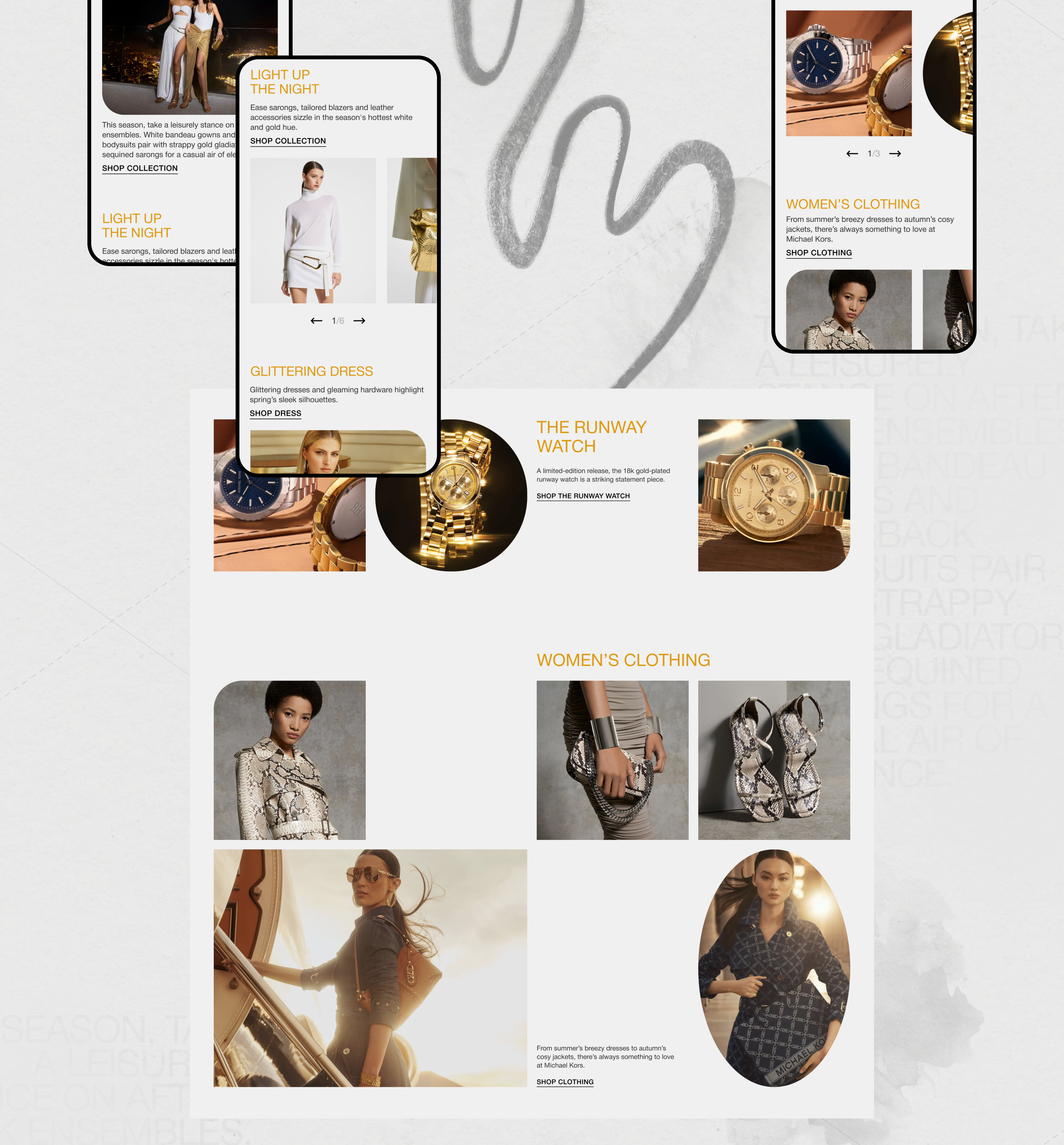 MICHAEL KORS | E-commerce Concept Redesign — Изображение №11 — Интерфейсы на Dprofile