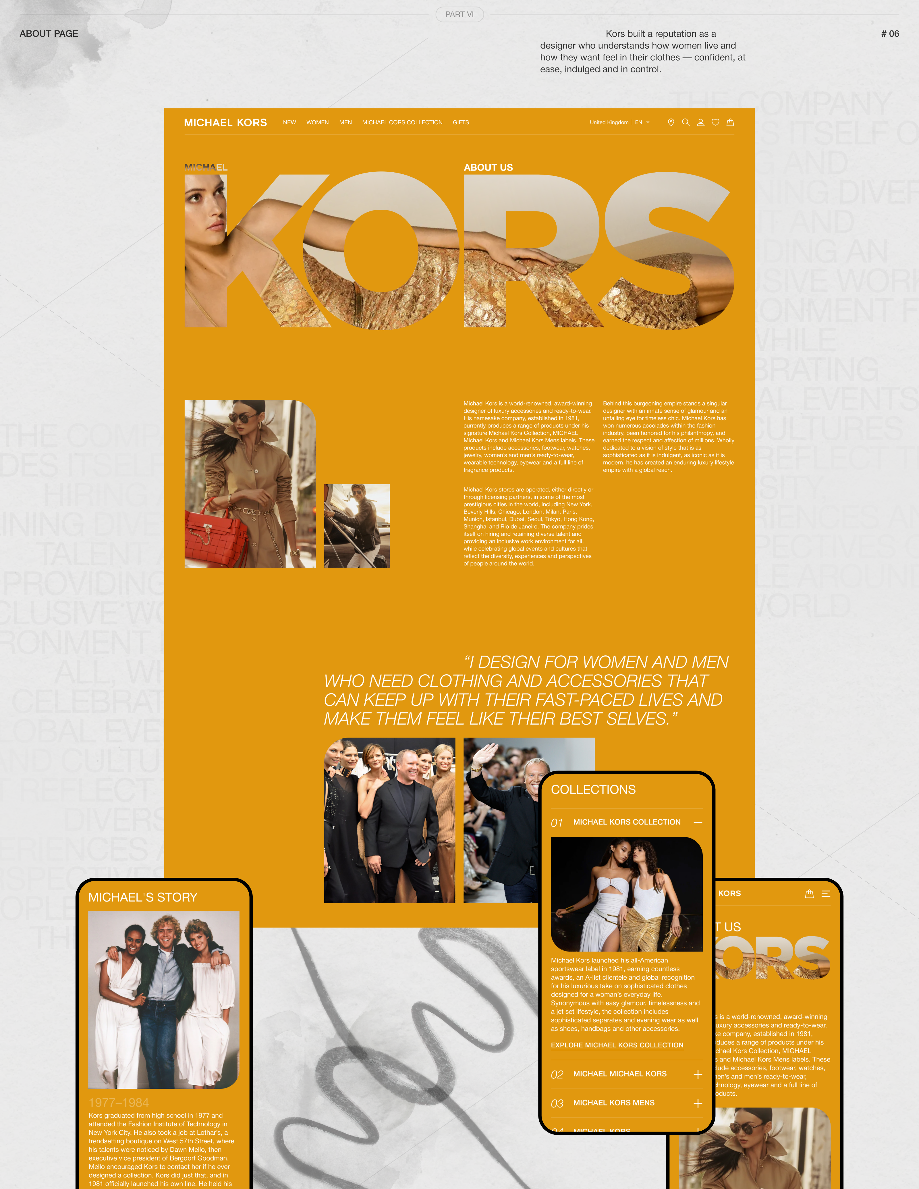MICHAEL KORS | E-commerce Concept Redesign — Изображение №13 — Интерфейсы на Dprofile