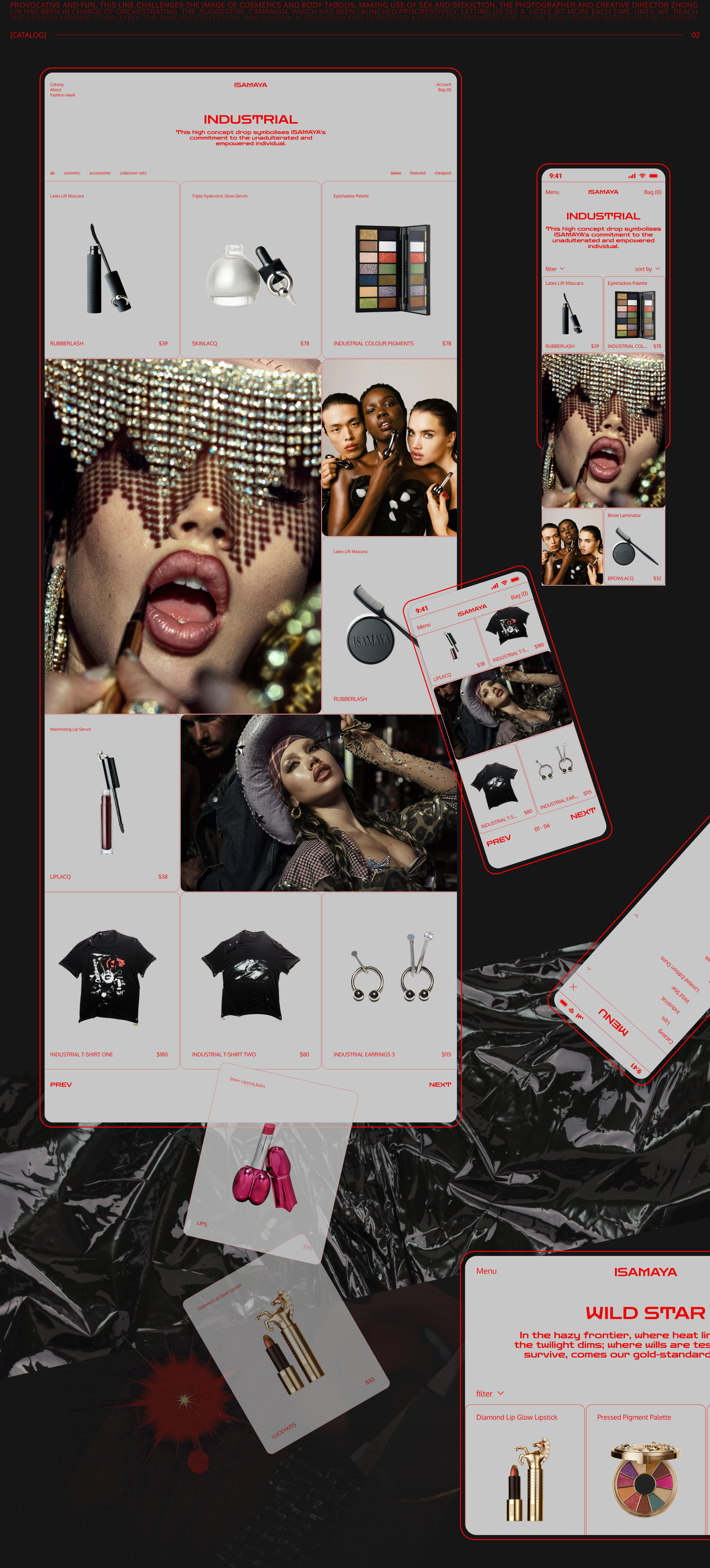 ISAMAYA | E-commerce Redesign — Изображение №5 — Интерфейсы, Анимация на Dprofile