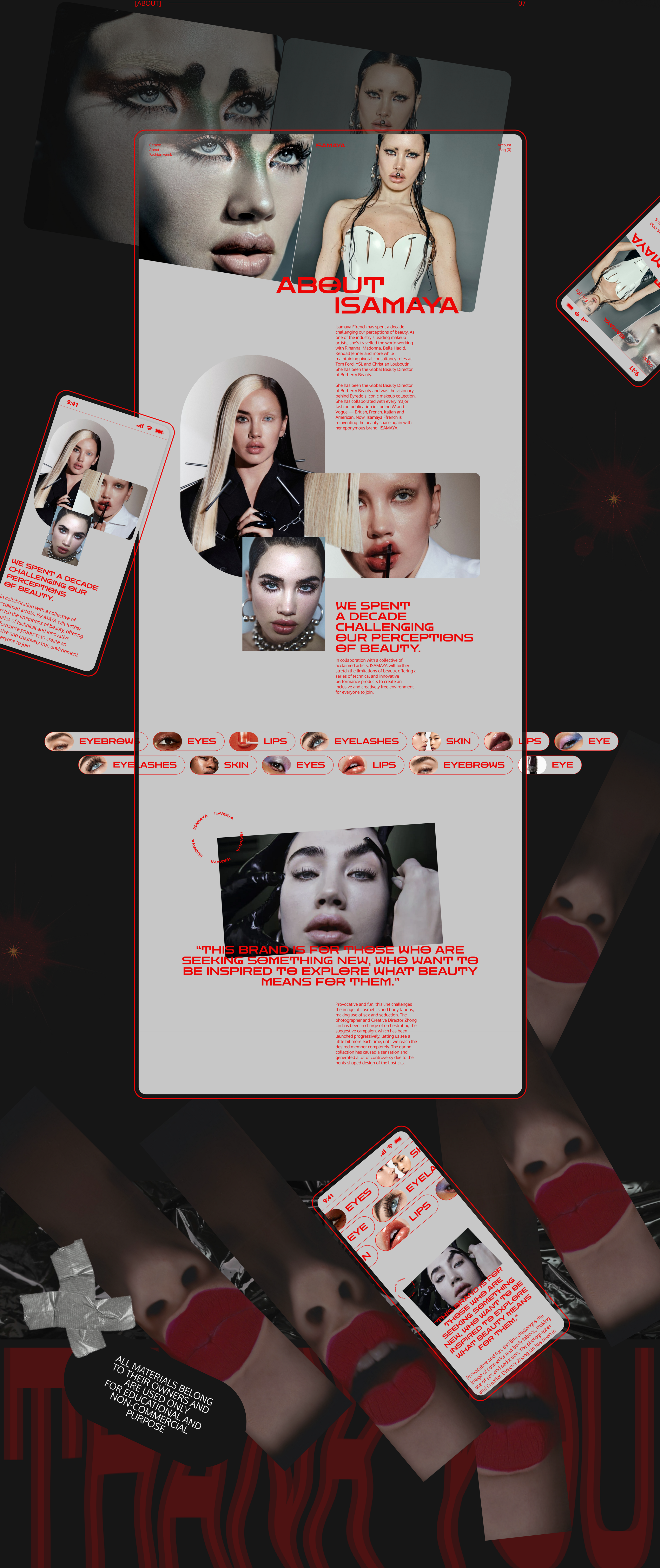 ISAMAYA | E-commerce Redesign — Изображение №12 — Интерфейсы, Анимация на Dprofile