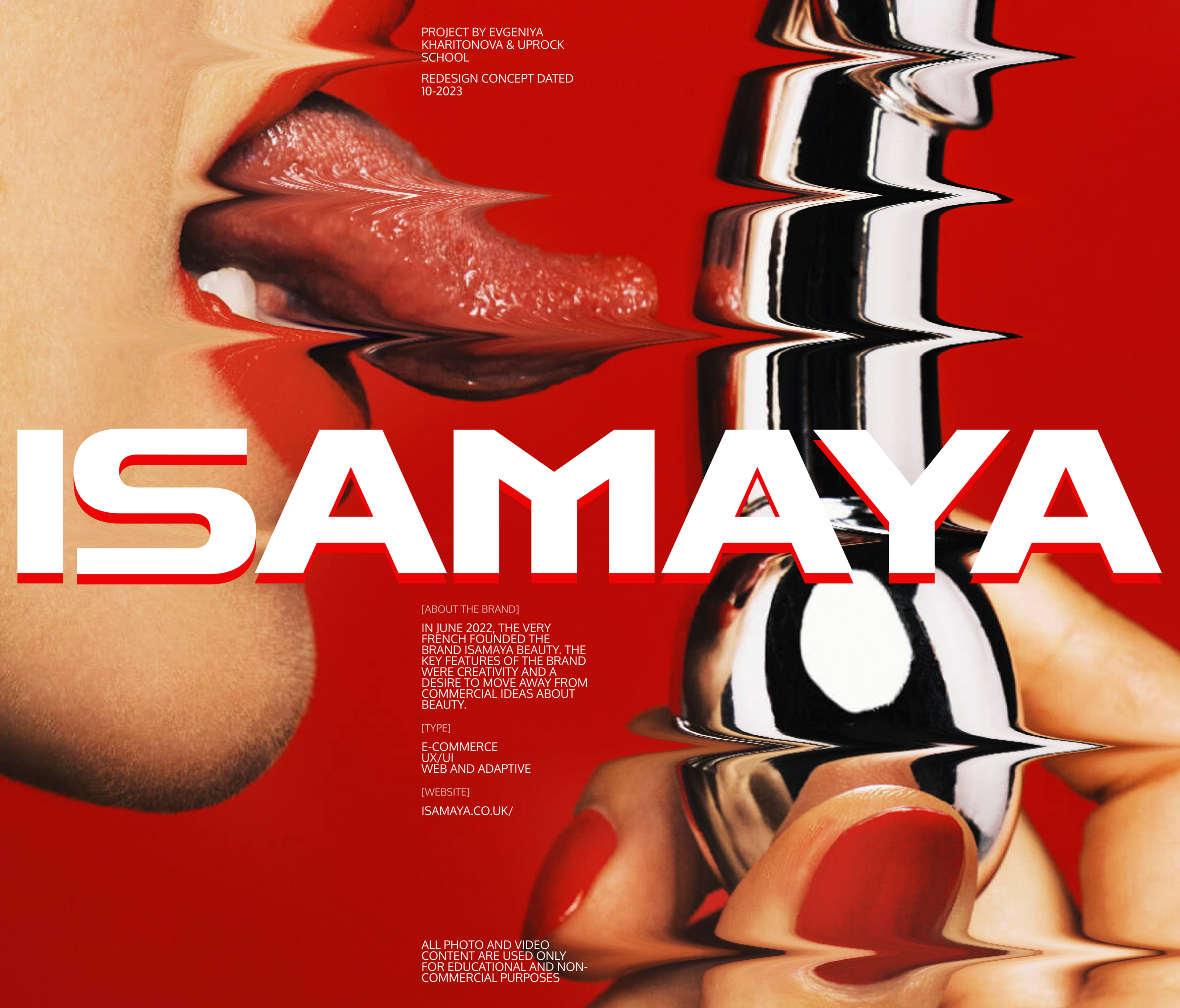 ISAMAYA | E-commerce Redesign — Изображение №1 — Интерфейсы, Анимация на Dprofile