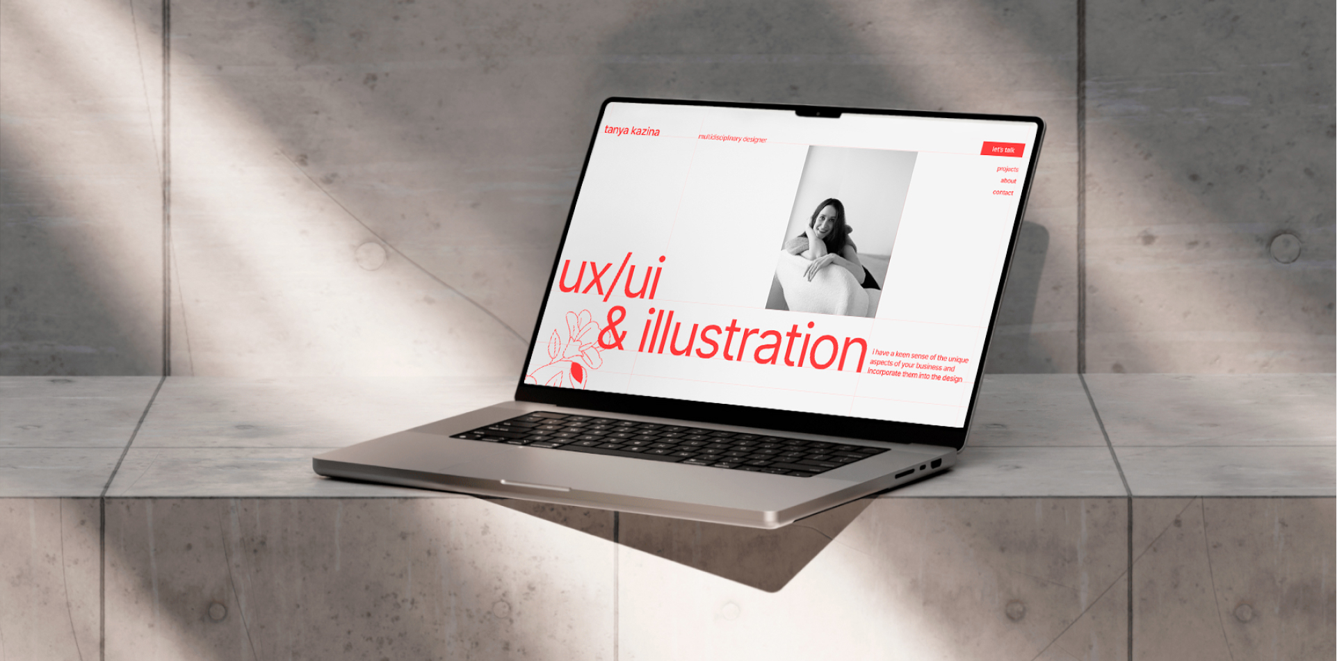 Personal portfolio website — Изображение №13 — Интерфейсы, Иллюстрация на Dprofile