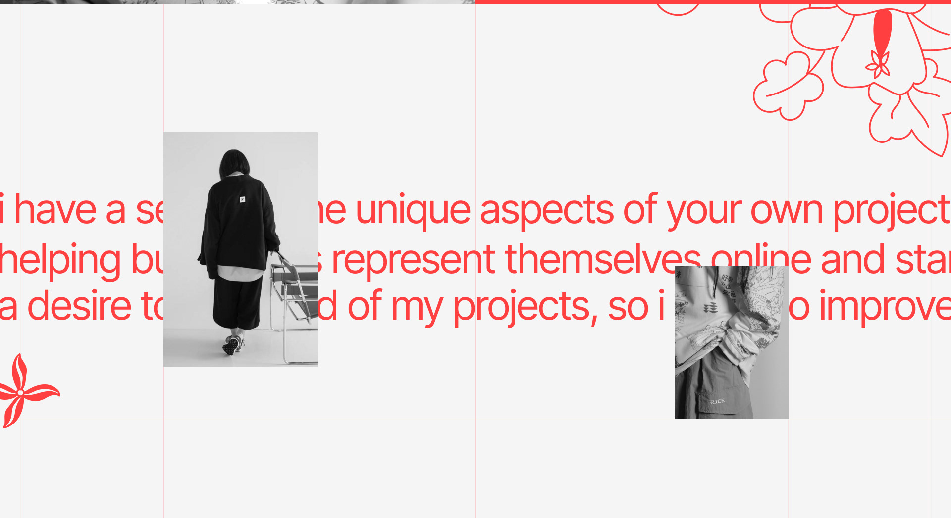 Personal portfolio website — Изображение №5 — Интерфейсы, Иллюстрация на Dprofile