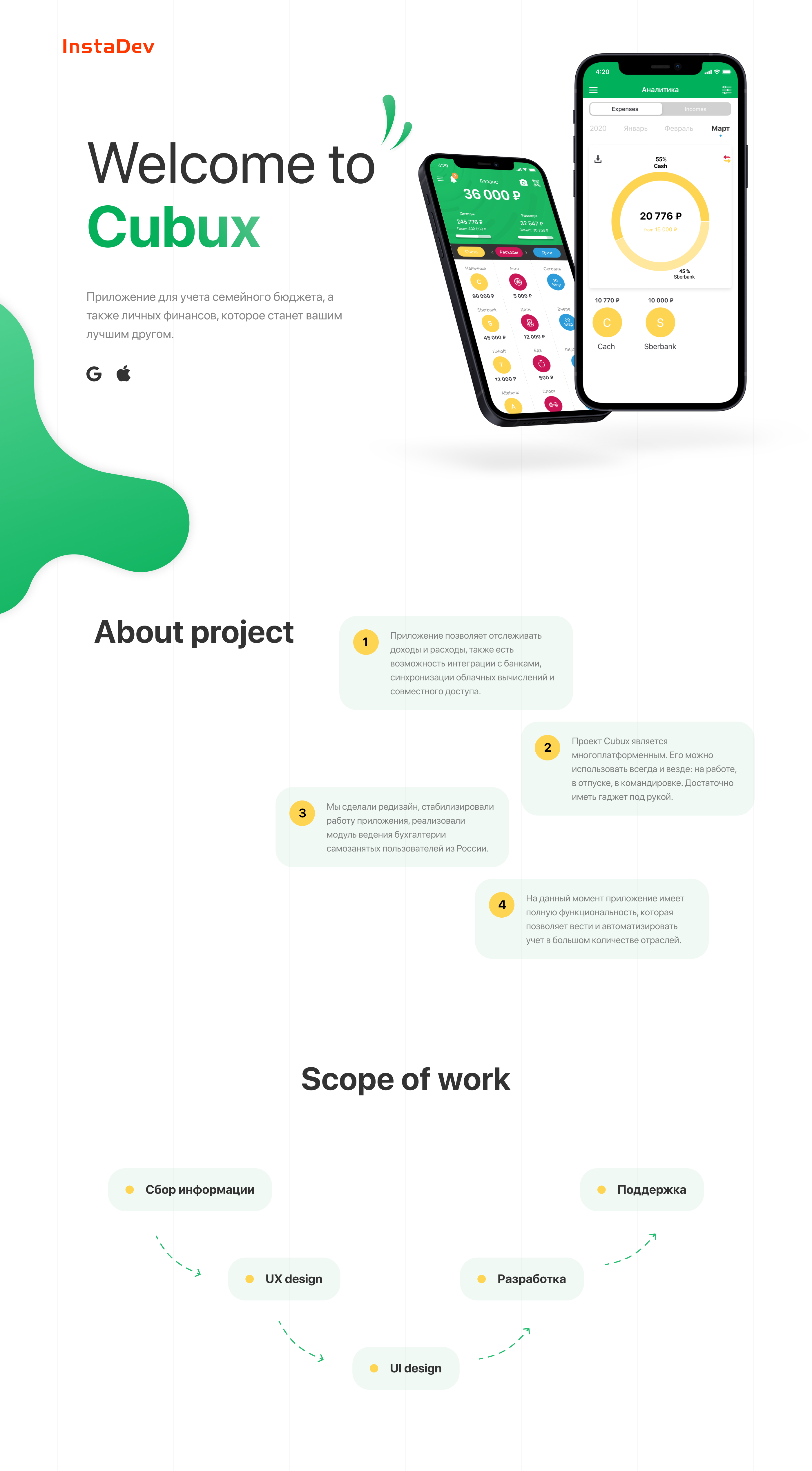 Cubux mobile app — Изображение №1 — Интерфейсы на Dprofile