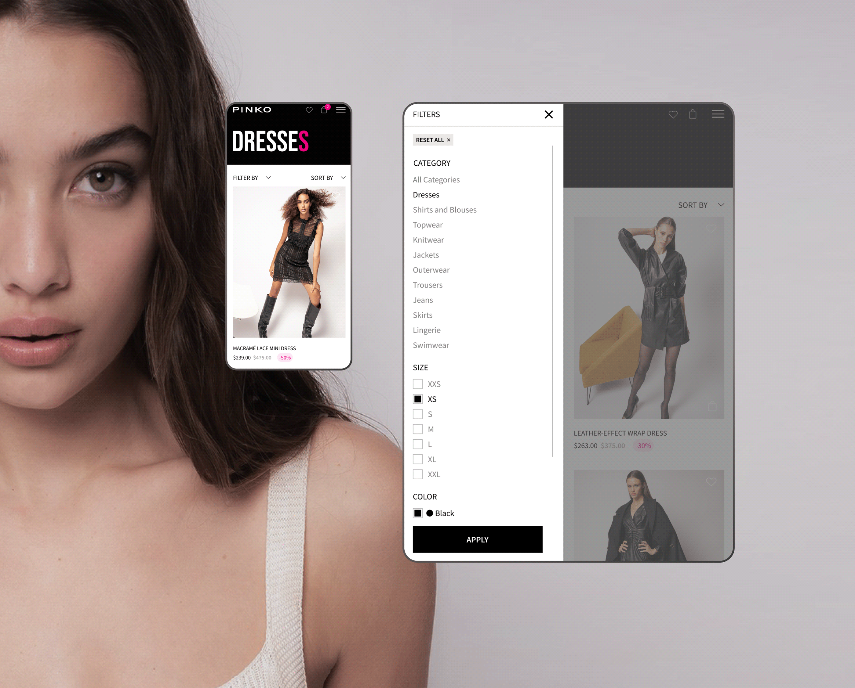 PINKO | E-commerce Redesign — Изображение №5 — Интерфейсы на Dprofile