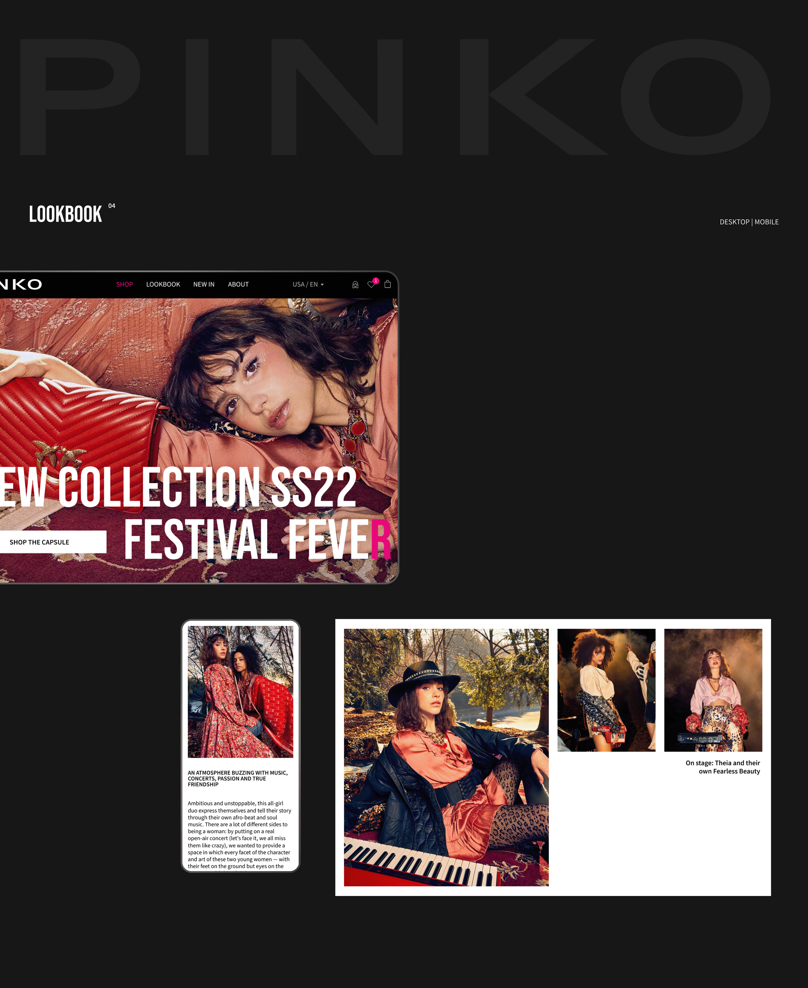 PINKO | E-commerce Redesign — Изображение №7 — Интерфейсы на Dprofile
