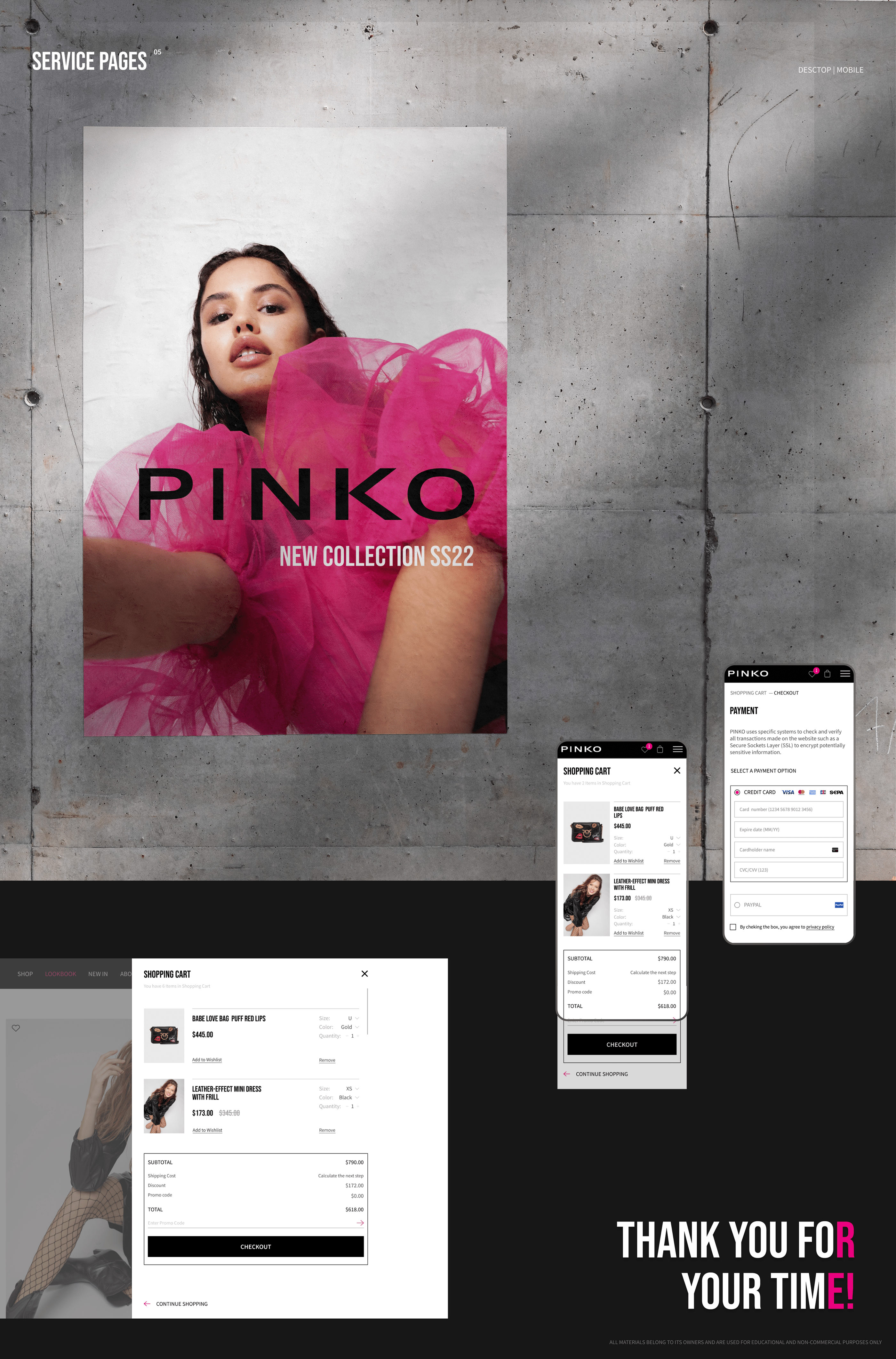 PINKO | E-commerce Redesign — Изображение №8 — Интерфейсы на Dprofile