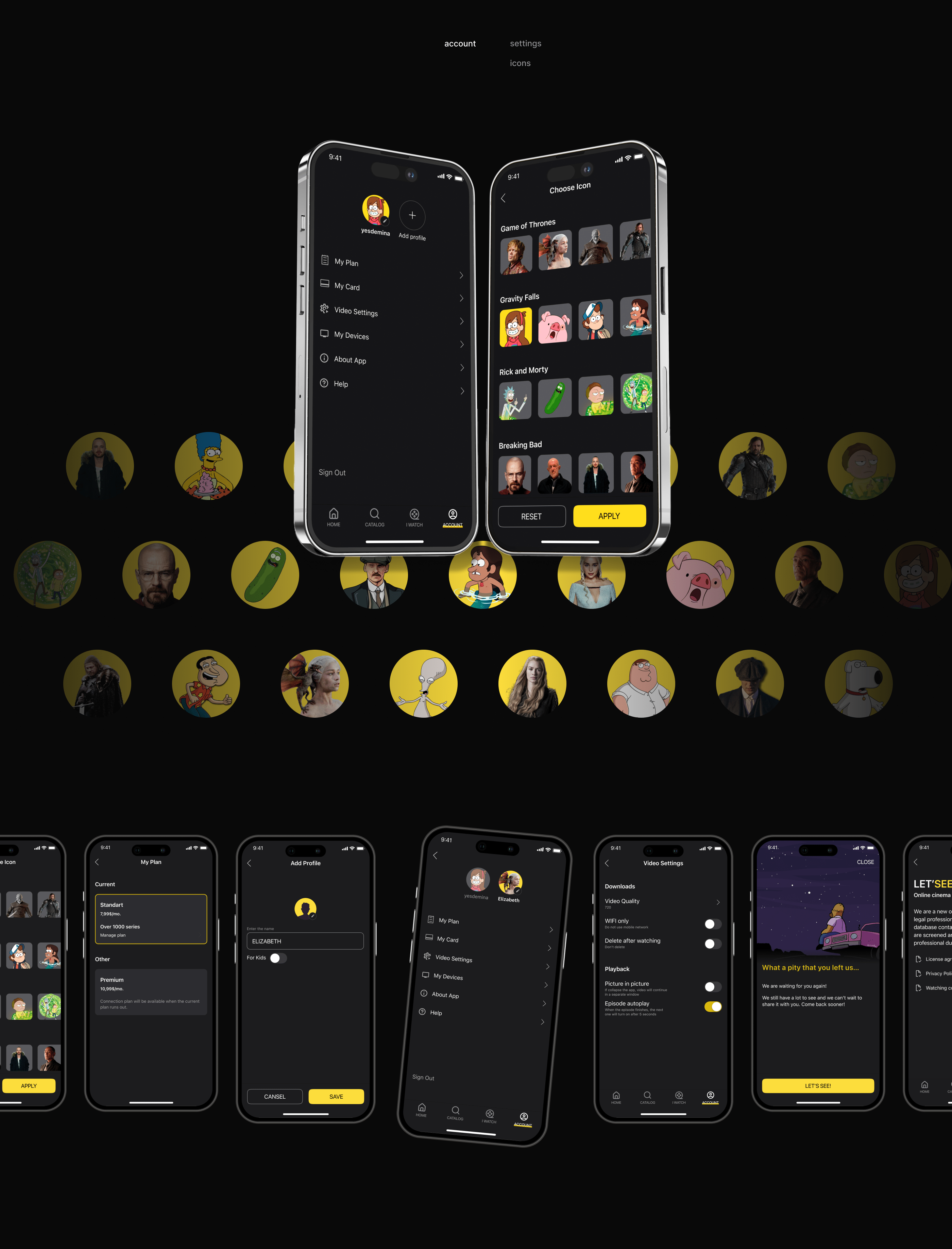 LET'SEE | Mobile App — Изображение №12 — Интерфейсы на Dprofile