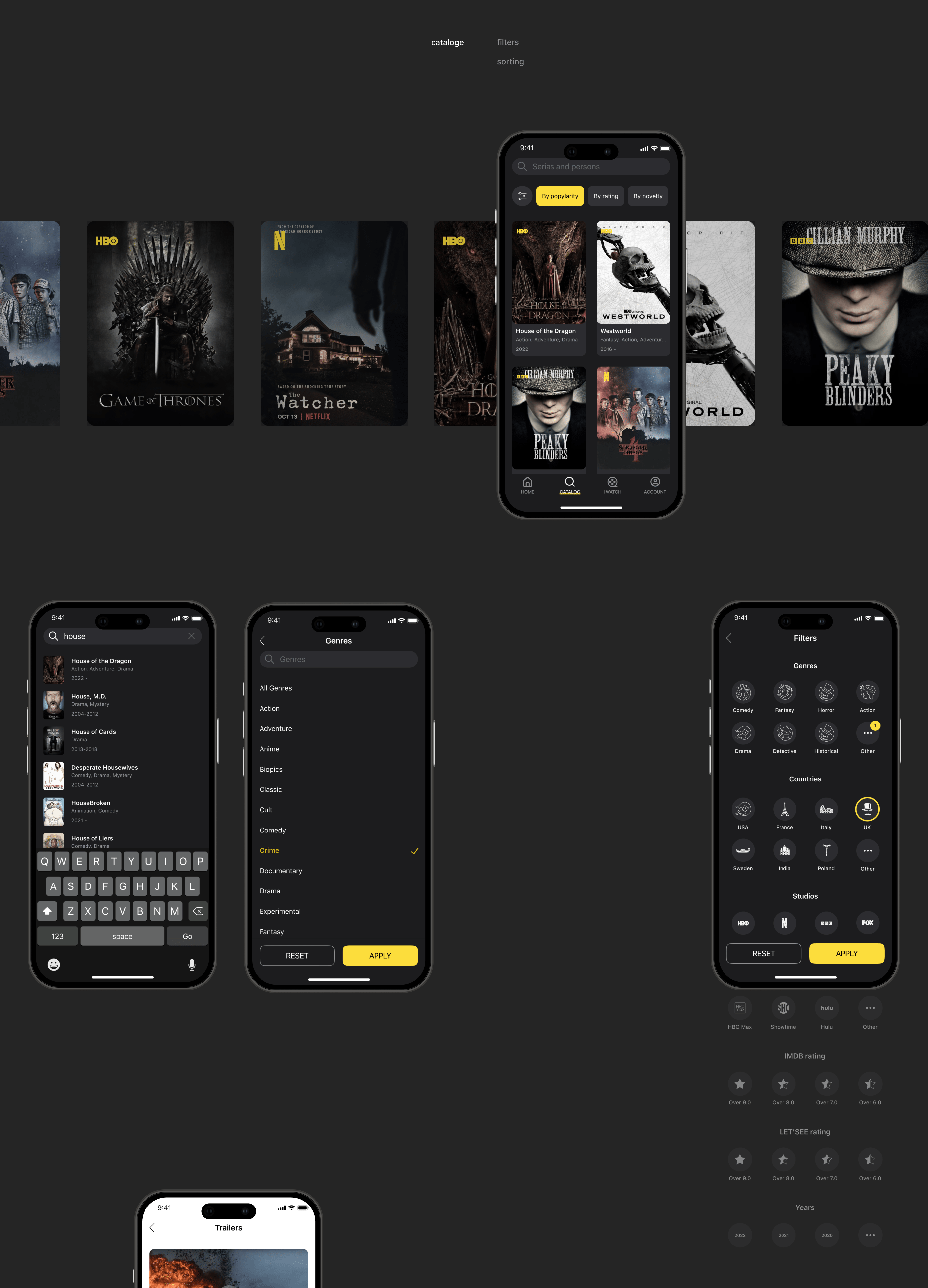 LET'SEE | Mobile App — Изображение №8 — Интерфейсы на Dprofile