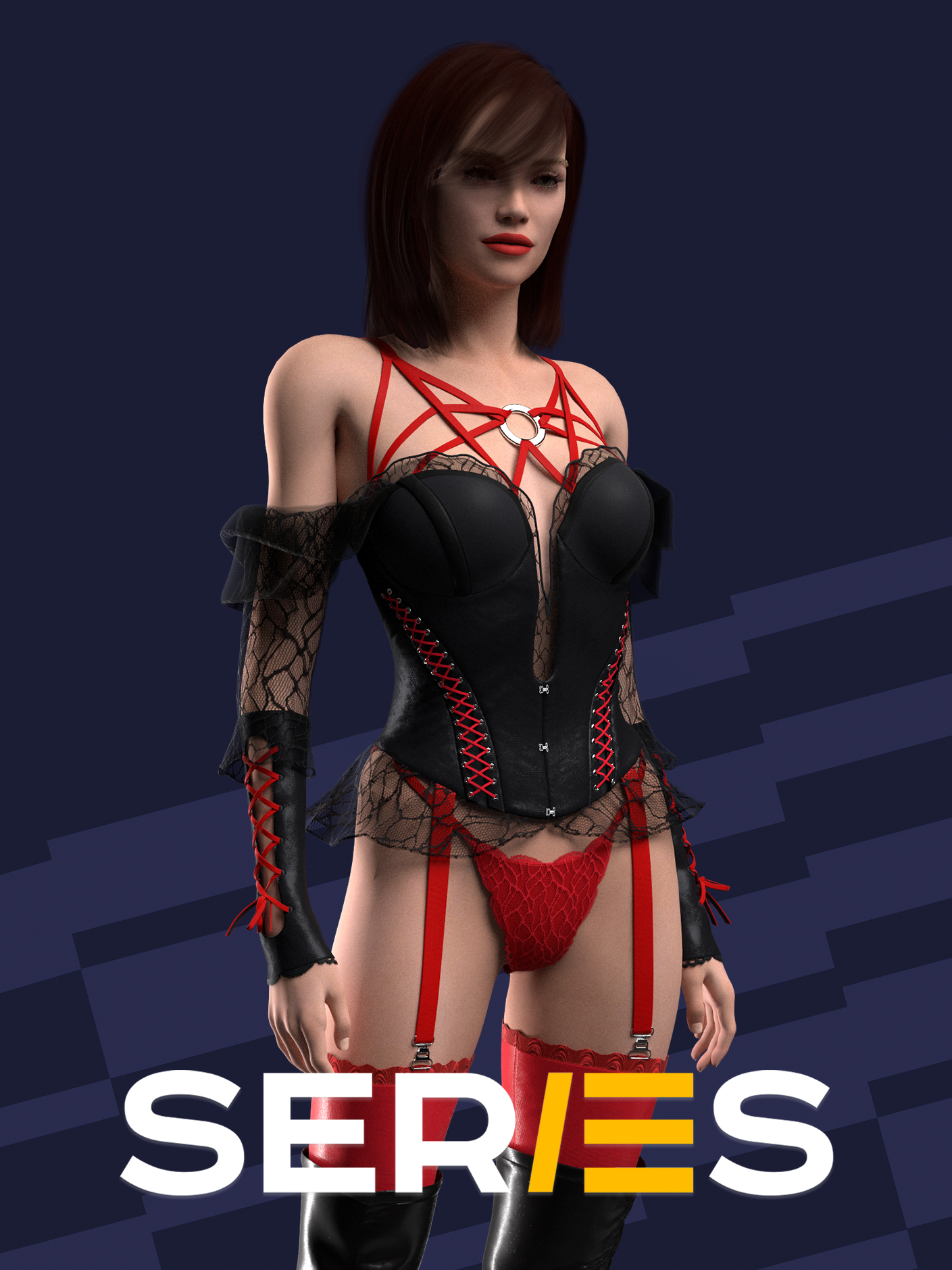 Костюмы главных героев Series, Clo3d — Изображение №2 — Иллюстрация, 3D на Dprofile