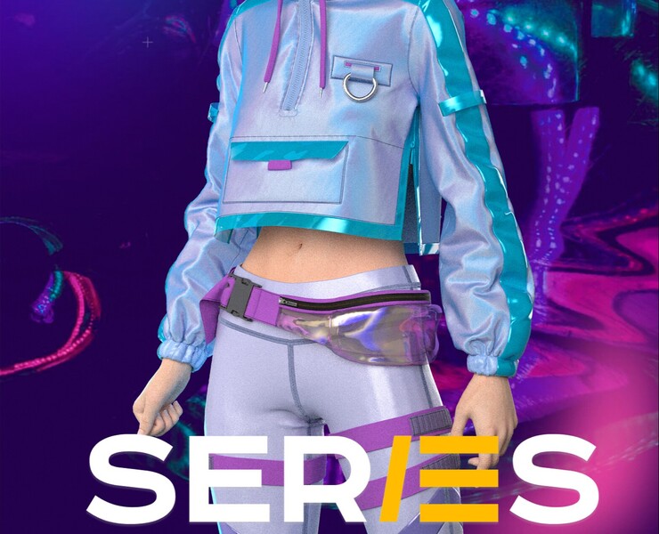 Костюмы главных героев Series, Clo3d — Иллюстрация, 3D на Dprofile
