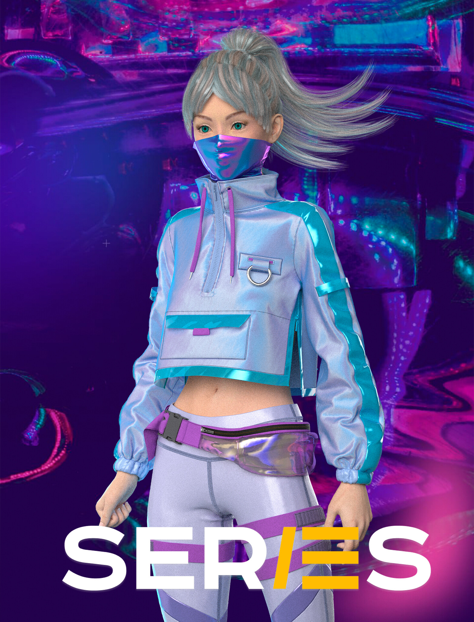 Костюмы главных героев Series, Clo3d — Изображение №1 — Иллюстрация, 3D на Dprofile