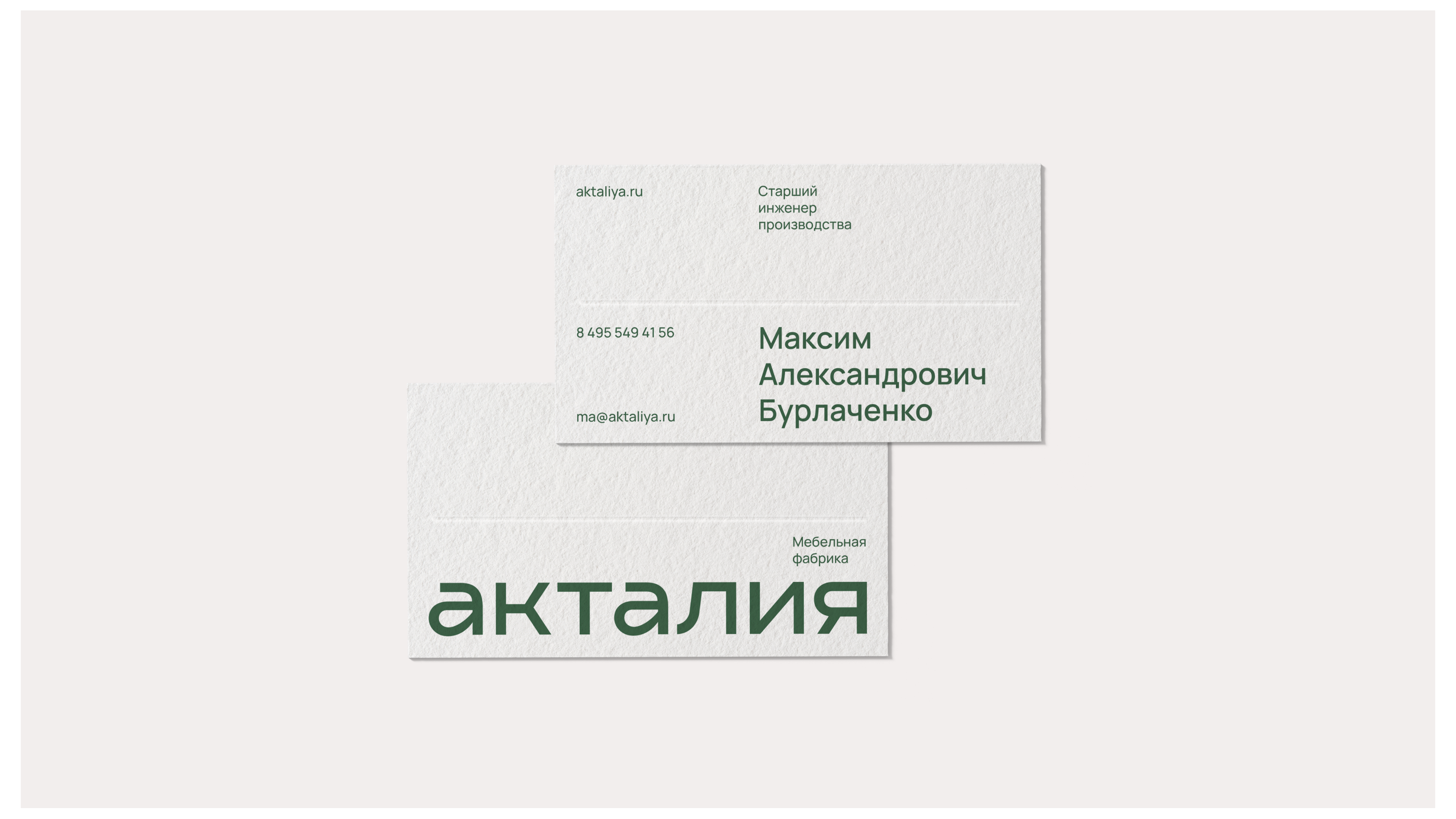 Акталия — Изображение №2 — Брендинг на Dprofile