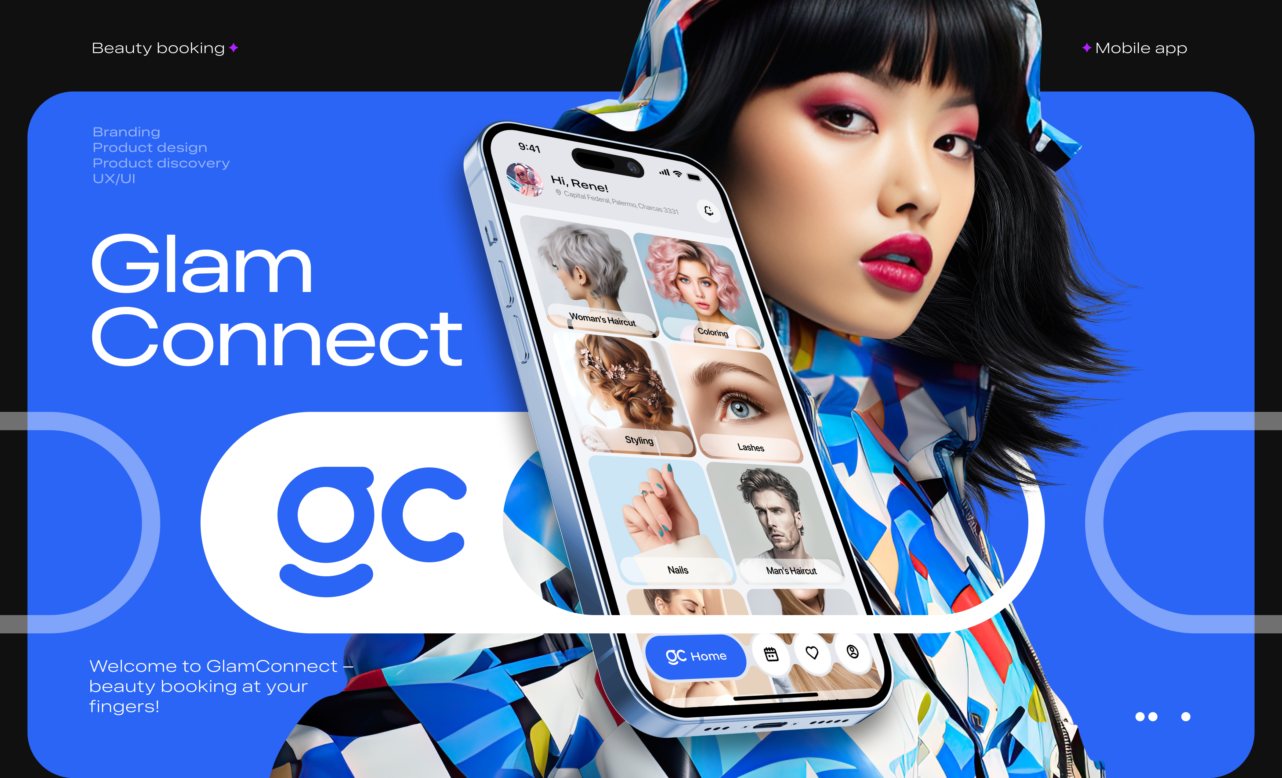 Glam Connect | Beauty booking app — Изображение №1 — Интерфейсы на Dprofile