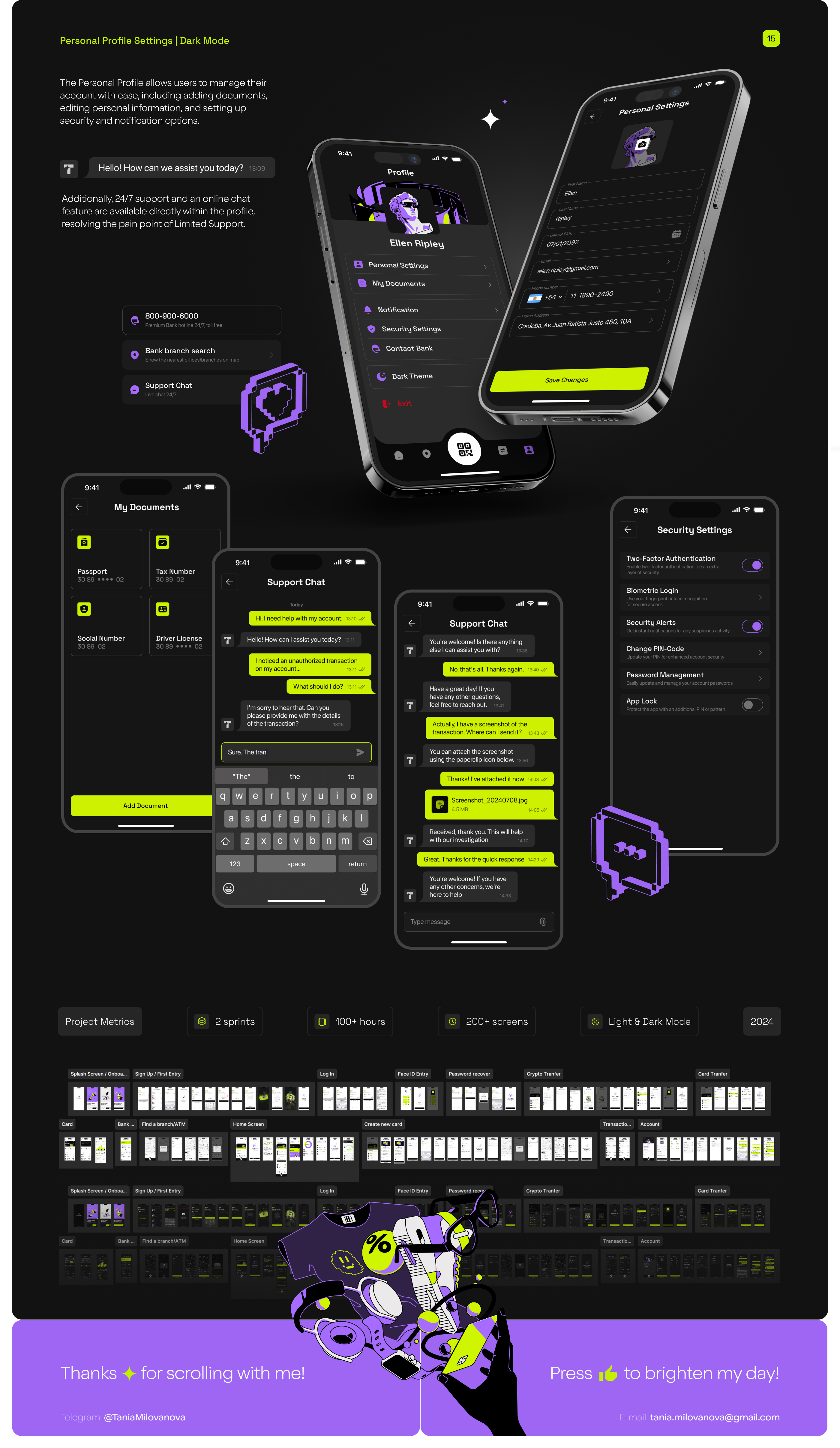 Tesoro | Crypto Bank App — Изображение №9 — Интерфейсы, Брендинг на Dprofile
