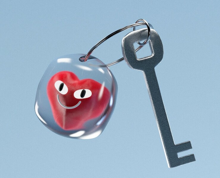 HEART.png — Графика, 3D на Dprofile
